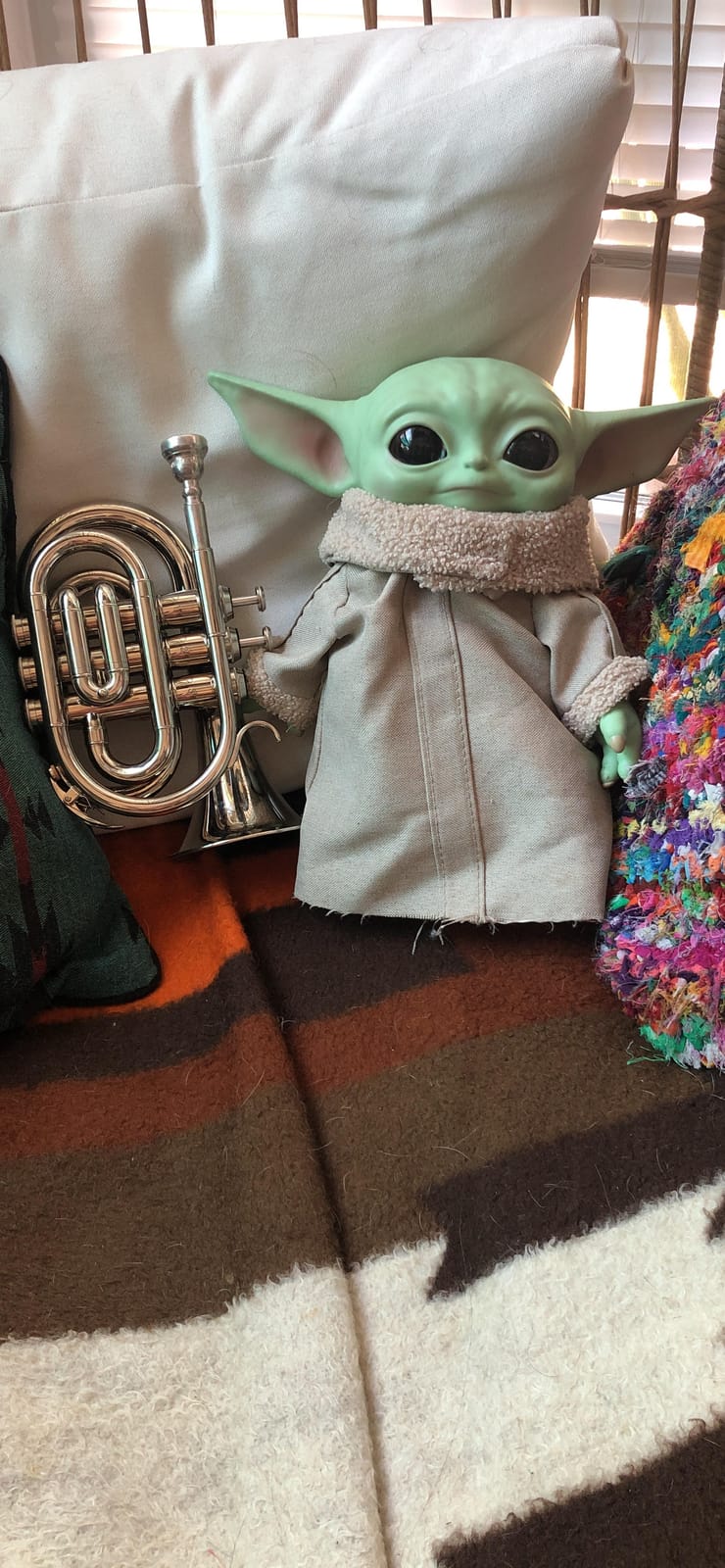 Eastar Bb Pocket Trumpet Brass, Golden, Case Full Kit, ETR-330 customer photo 1