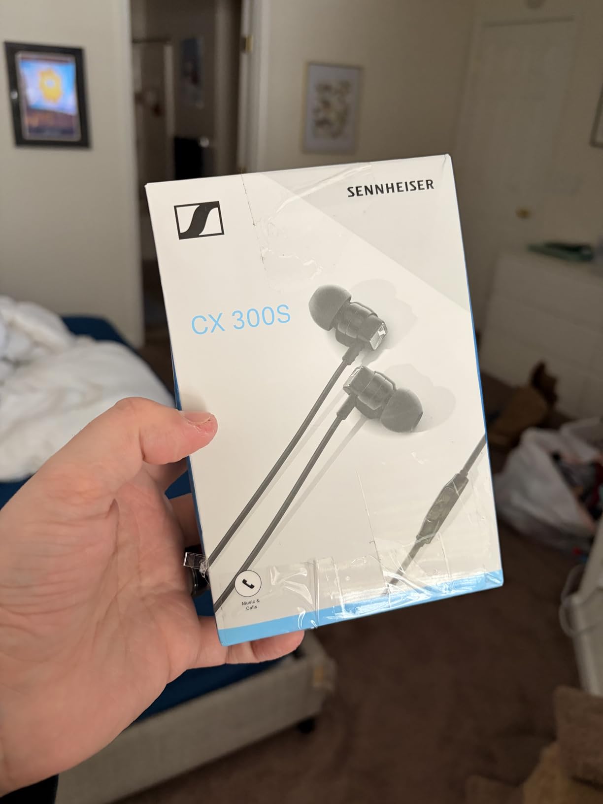 Sennheiser CX 300S In Ear Headphone with One-Button Smart Remote - Red customer photo 2