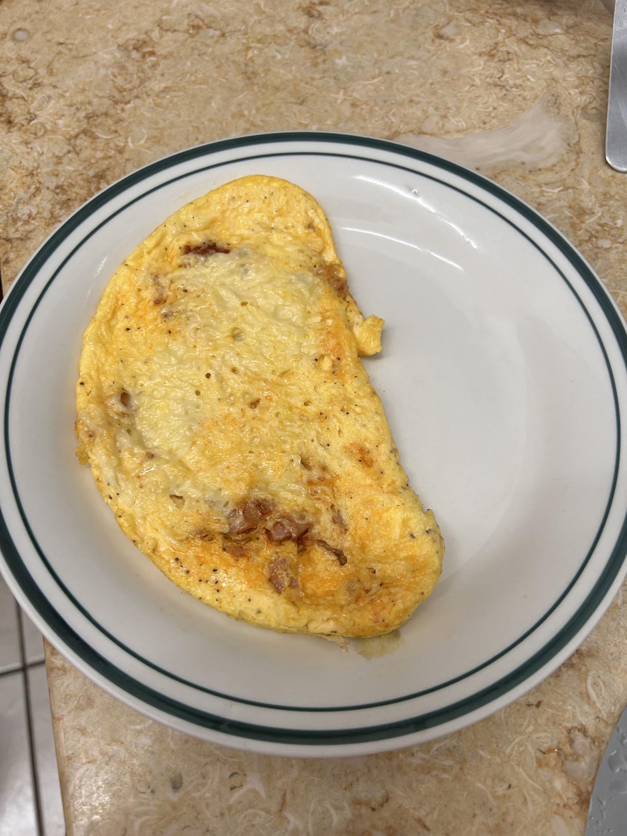 TECHEF - Frittata and Omelette Pan, Nonstick Double Sided Folding Egg Pan, Made in Korea (PFOA Free) (Black) customer photo 2