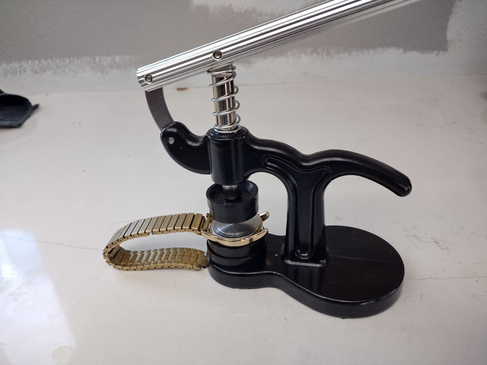 ONEBOM Watch Press Tool Set, Watch Repair Kit Professional with Everything, for Various Kinds of Watch customer photo 2