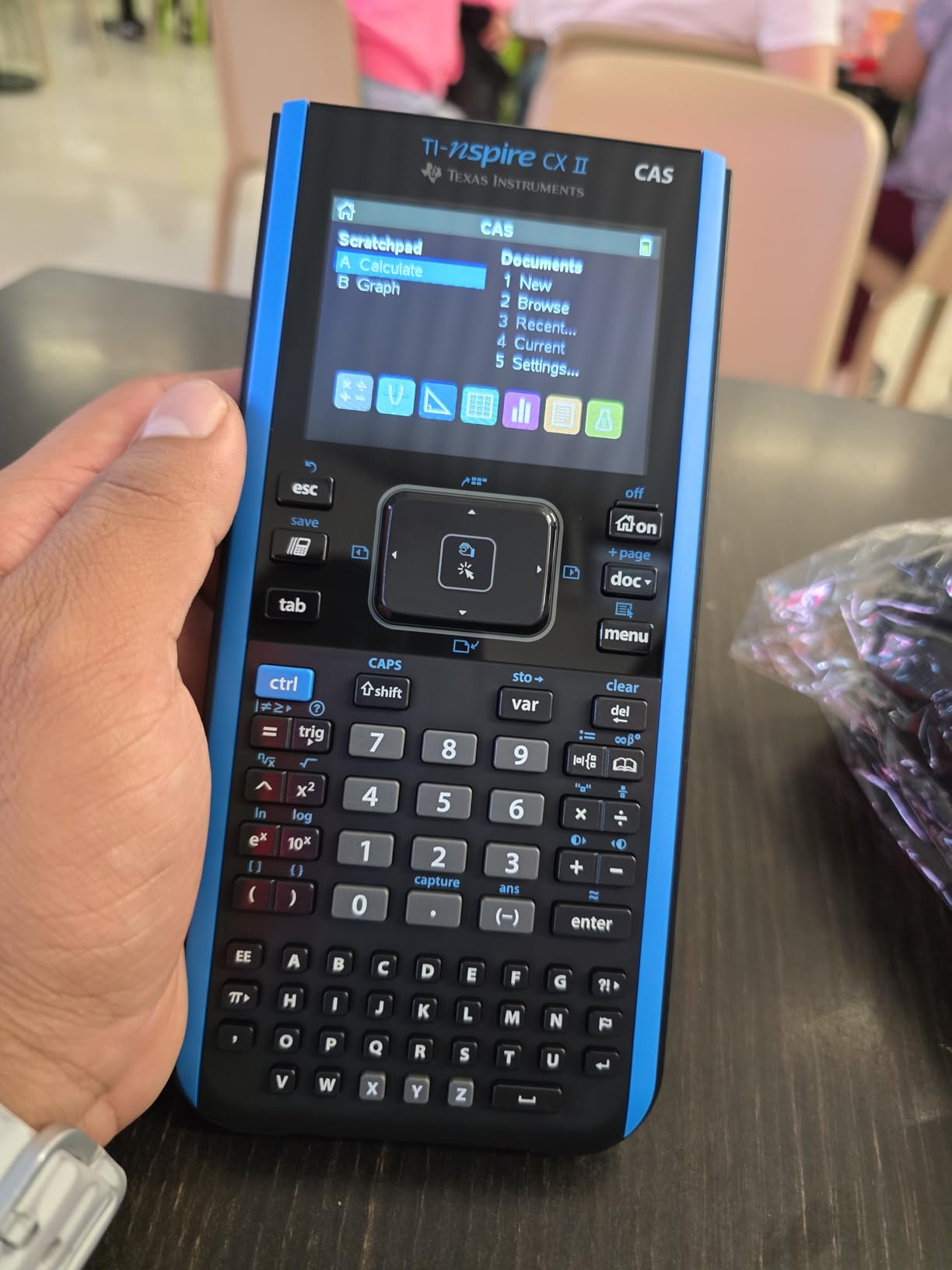 Texas Instruments TI-Nspire CX II CAS Color Graphing Calculator with Student Software (PC/Mac) customer photo 2