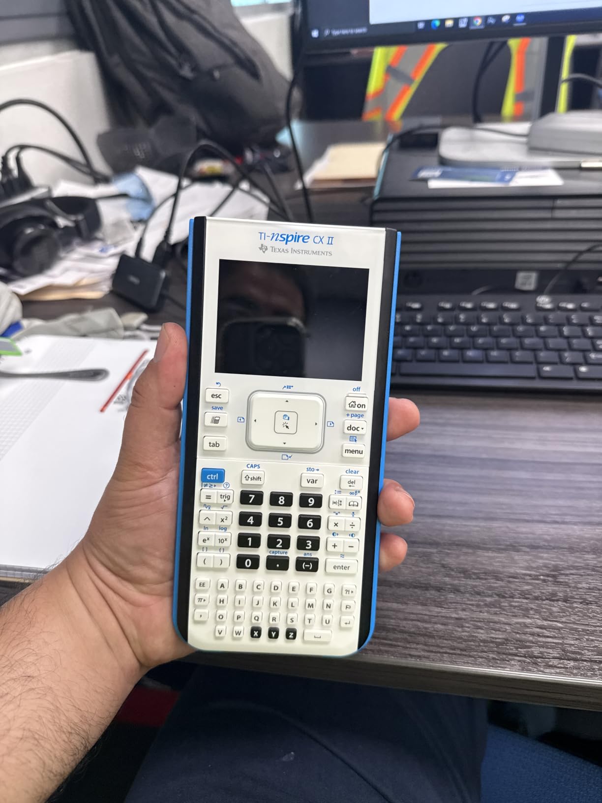 Texas Instruments TI-Nspire CX II Color Graphing Calculator with Student Software (PC/Mac) White customer photo 2
