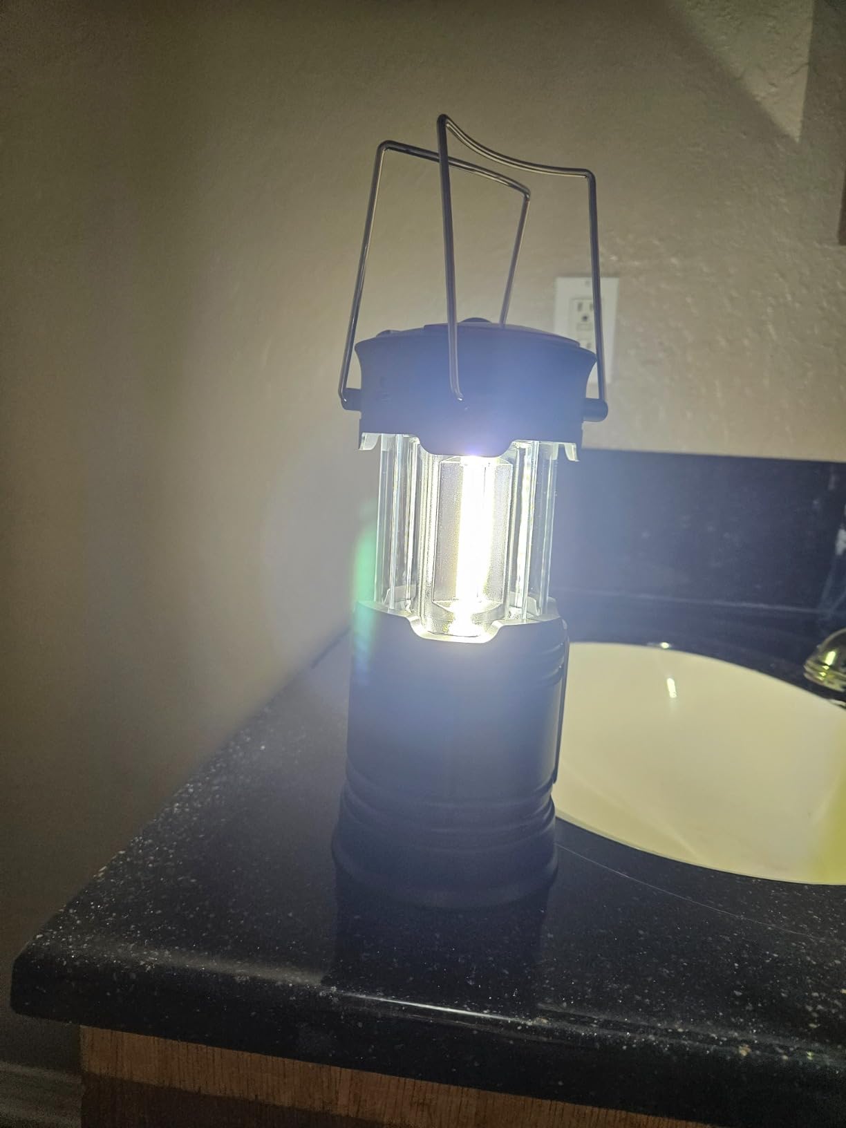 2 Pack Camping Lanterns Camping Essentials Tent Lights Camping Accessories | 2-in-1 Rechargeable Lantern, Hurricane Lights LED Lantern with Flashlight & Magnet Base for Camping, Hiking, Emergency, Outage customer photo 1