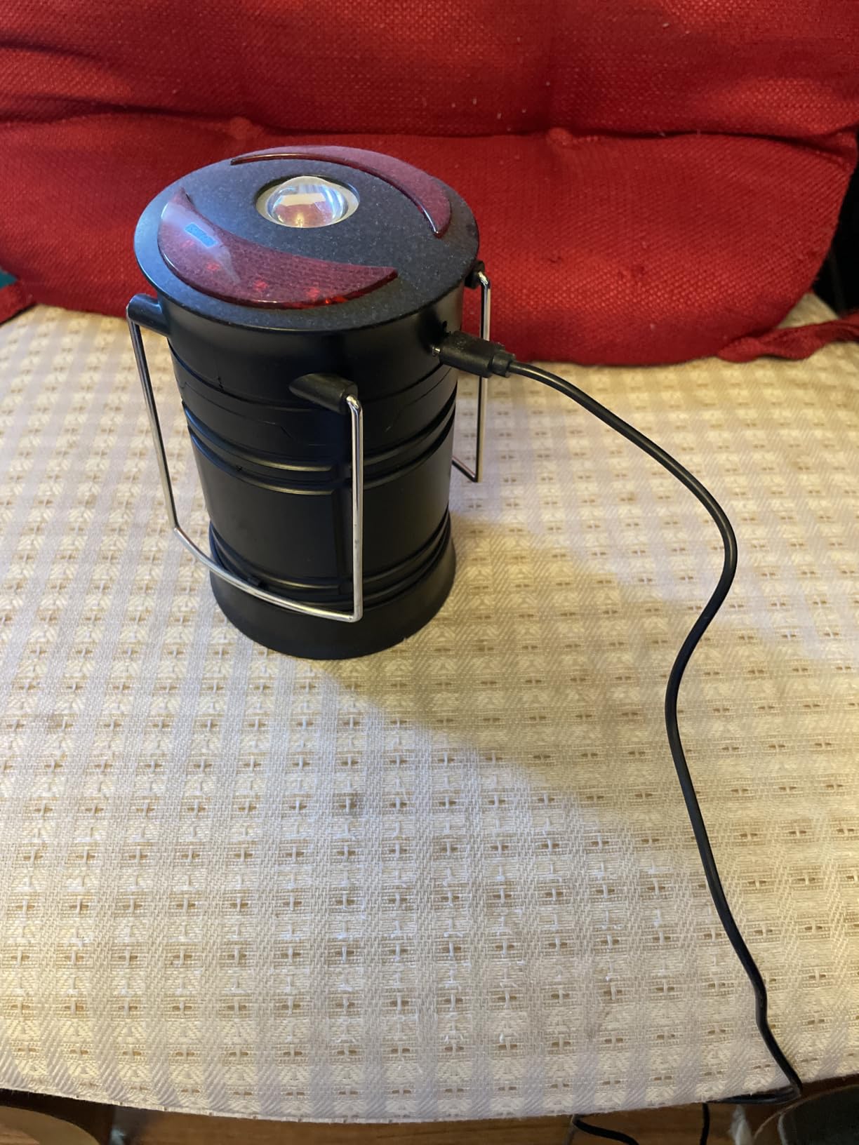 2 Pack Camping Lanterns Camping Essentials Tent Lights Camping Accessories | 2-in-1 Rechargeable Lantern, Hurricane Lights LED Lantern with Flashlight & Magnet Base for Camping, Hiking, Emergency, Outage customer photo 2