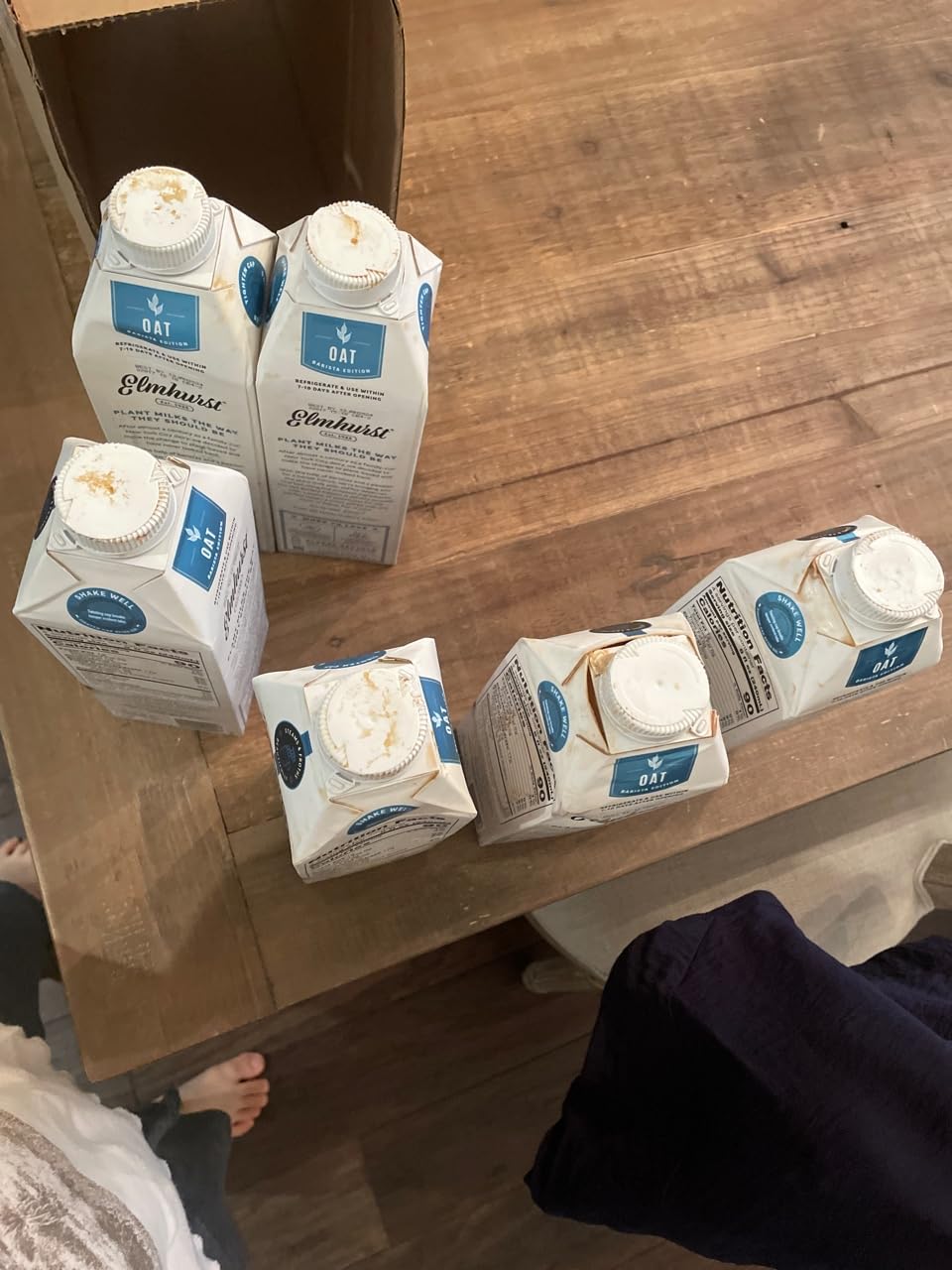 Elmhurst 1925 Oat Milk Barista Edition - 32 Ounce (6-Pack), Vegan | Plant-Based, Dairy-Free, Kosher, Gluten-Free, Non-GMO, Simple Ingredients for Lattes & Iced Coffee, 20g Whole Grains customer photo 1