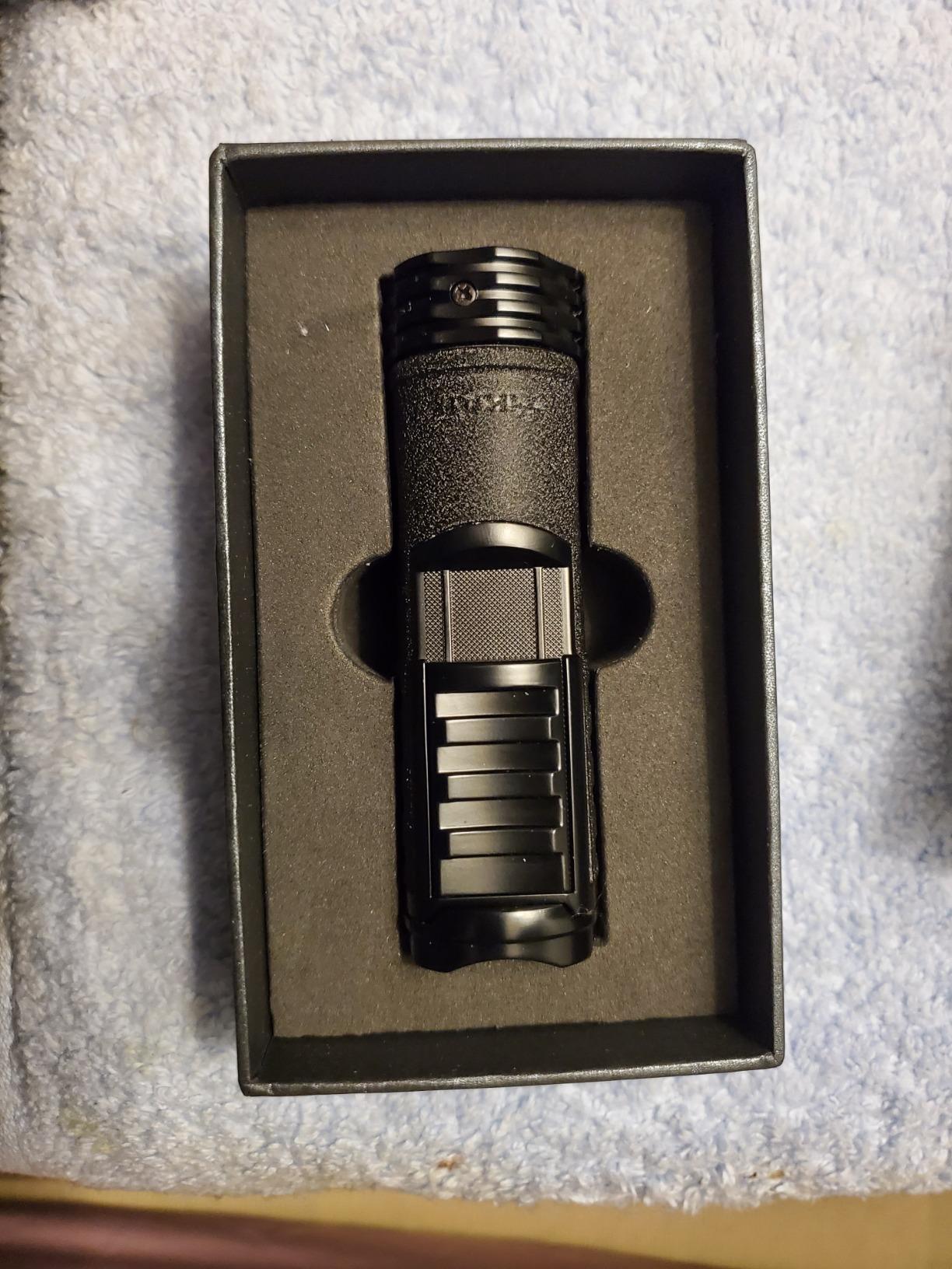 Xikar Tactical Single-Jet Lighter, Black - Powerful Flame, Rugged Design with Rest Feature customer photo 1