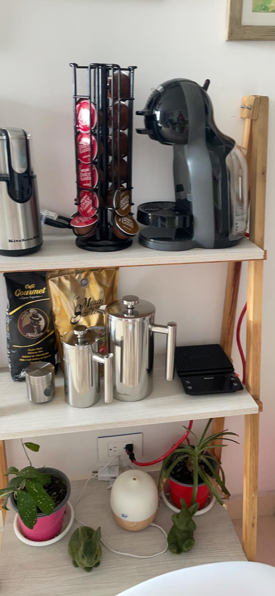KitchenTour Coffee Scale with Timer 3kg/0.1g High Precision Pour Over Drip Espresso Scale with Back-Lit LCD Display (Batteries Included) customer photo 2