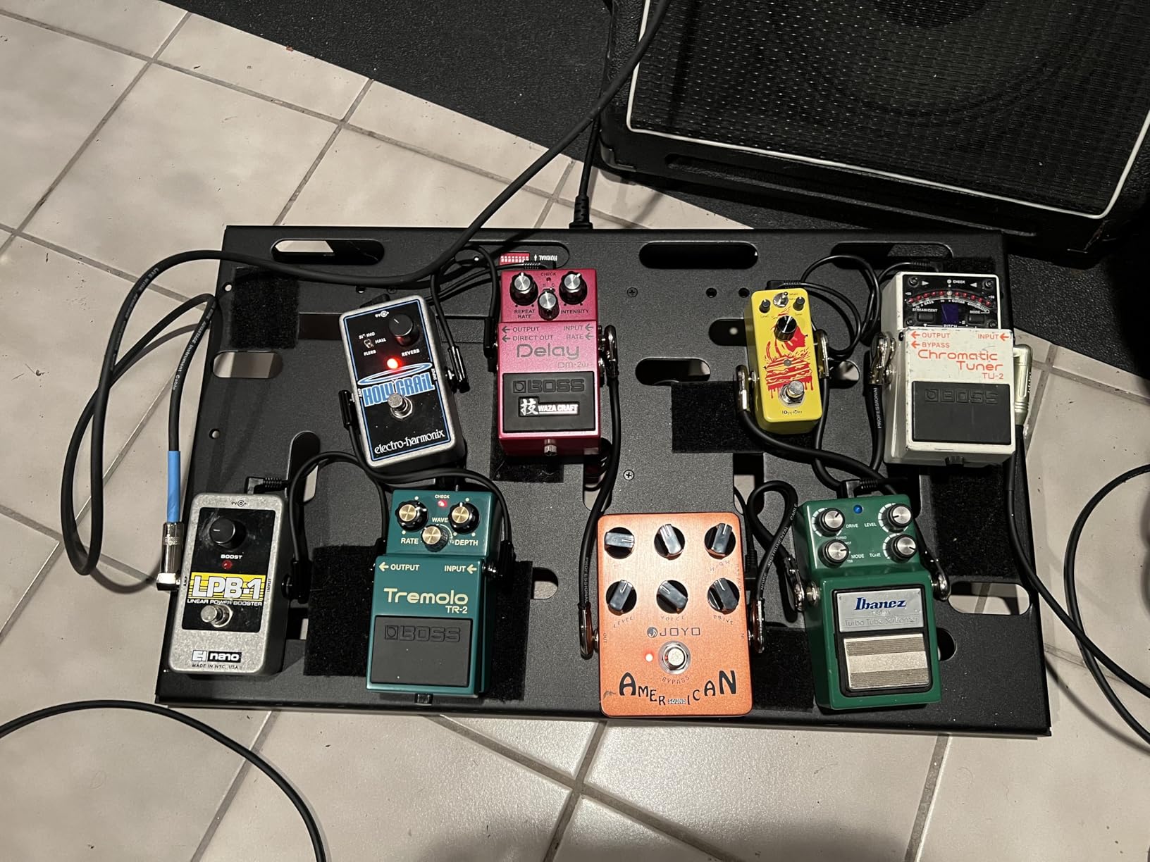 JOYO American Tube Amp Simulator & Preamp Guitar Pedal, 6-Knob Control with Built-in Cab Sim for Electric Guitar, Bypass (JF-14) customer photo 1