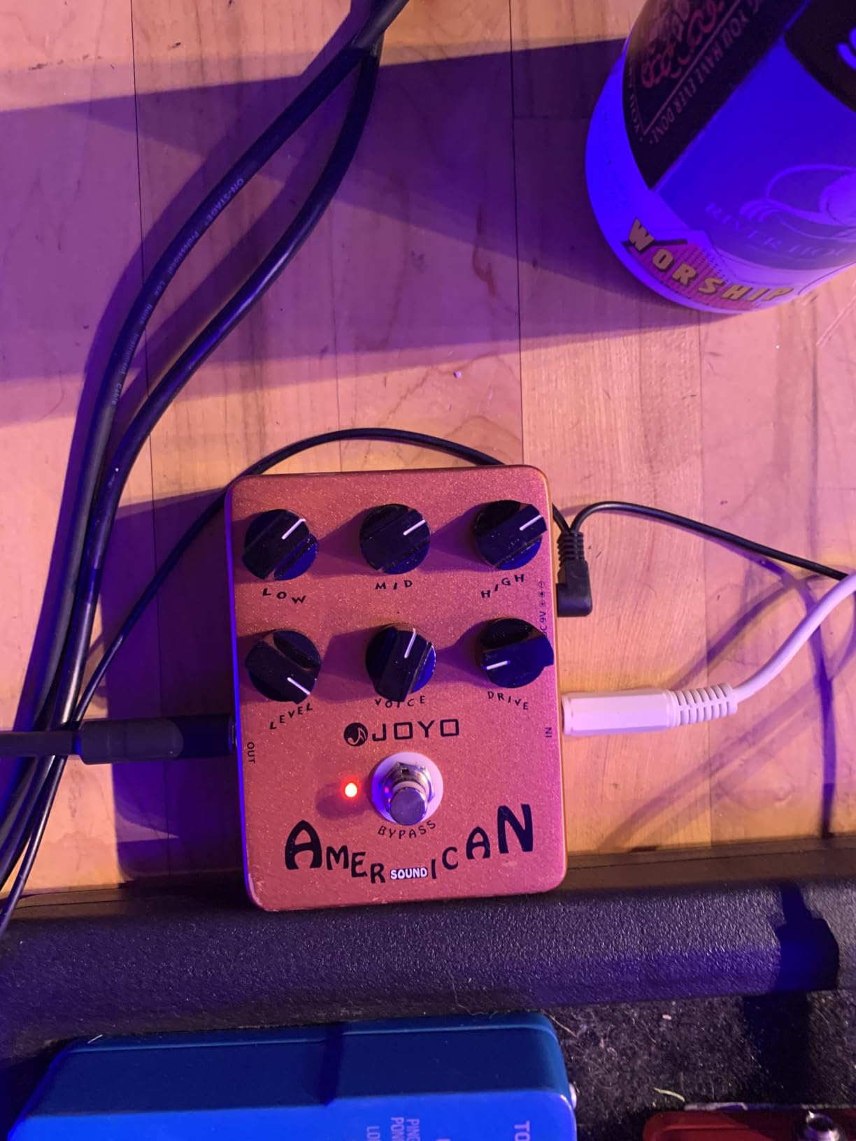 JOYO American Tube Amp Simulator & Preamp Guitar Pedal, 6-Knob Control with Built-in Cab Sim for Electric Guitar, Bypass (JF-14) customer photo 2