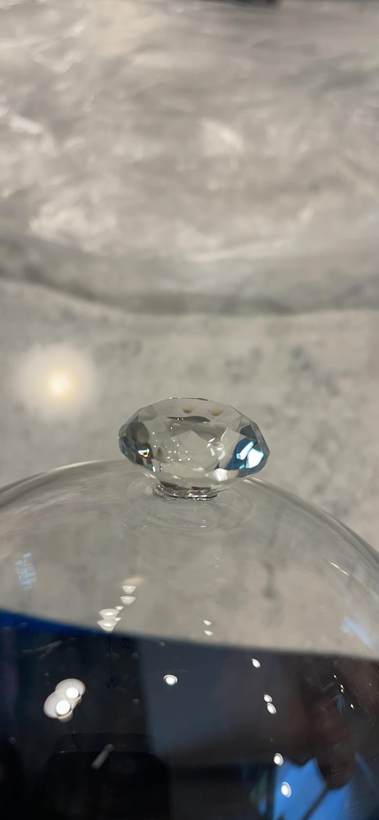 Smoke Glass Cloche with Walnut Base for Food Smoking, Cocktails & Display customer photo 1