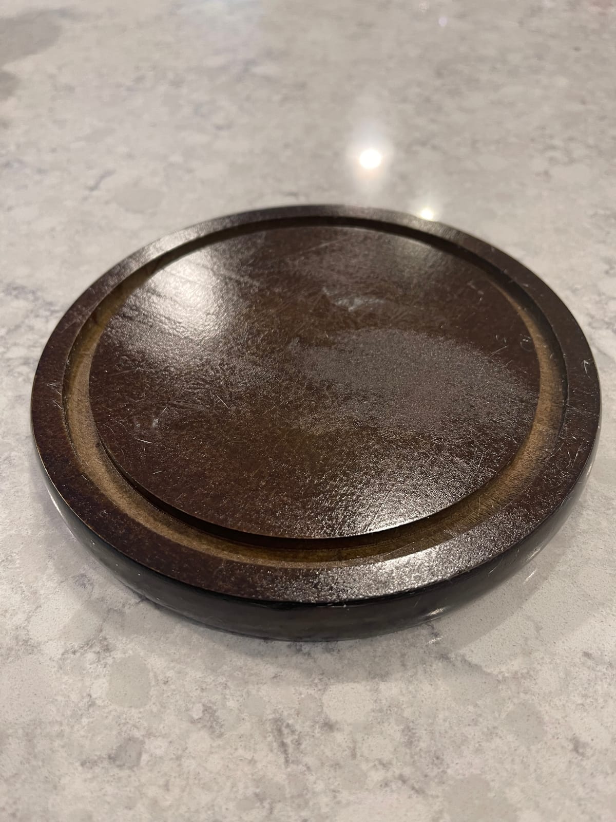 Smoke Glass Cloche with Walnut Base for Food Smoking, Cocktails & Display customer photo 2