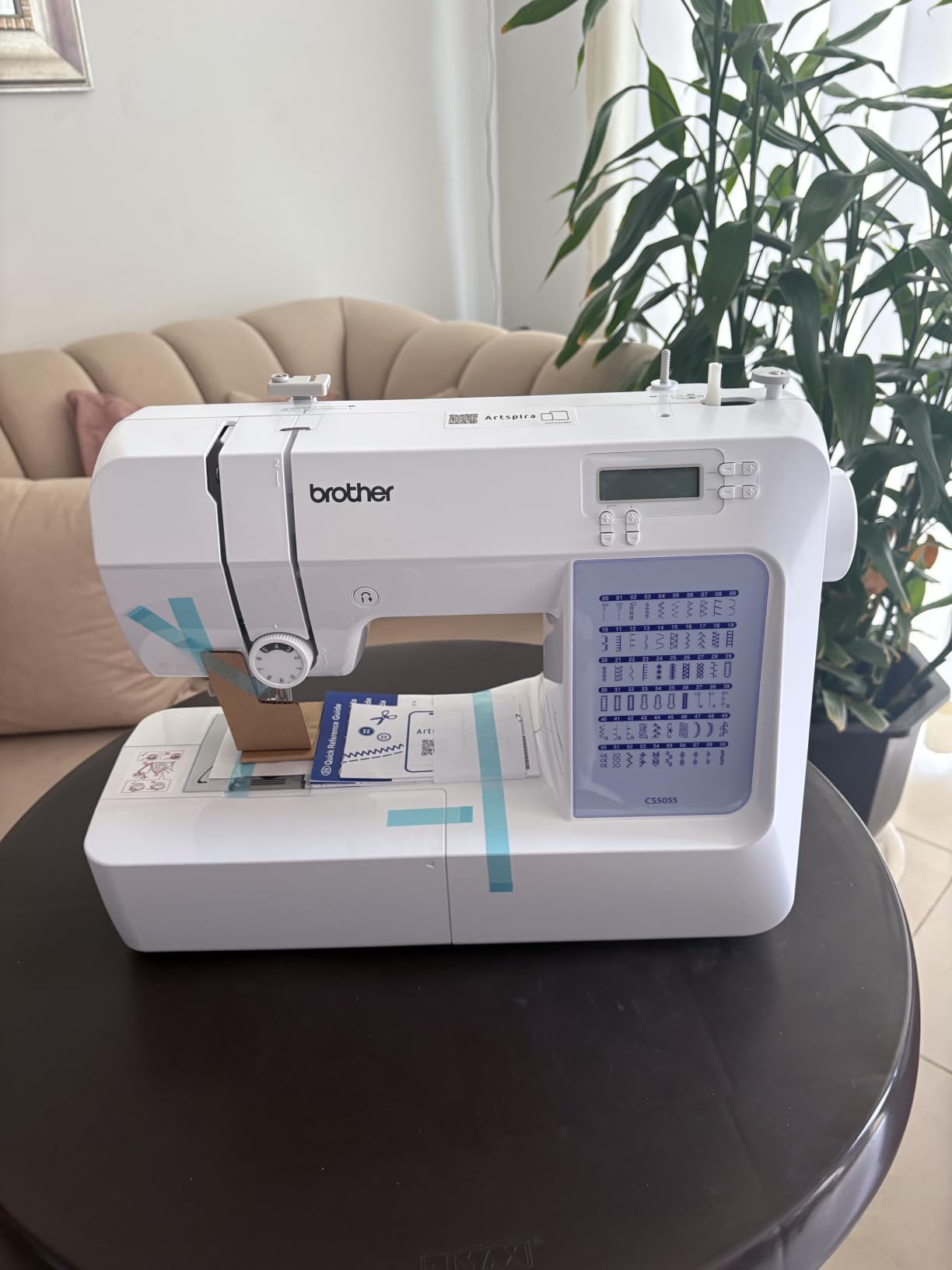 Brother CS5055 Computerized Sewing Machine with LCD Display customer photo 1