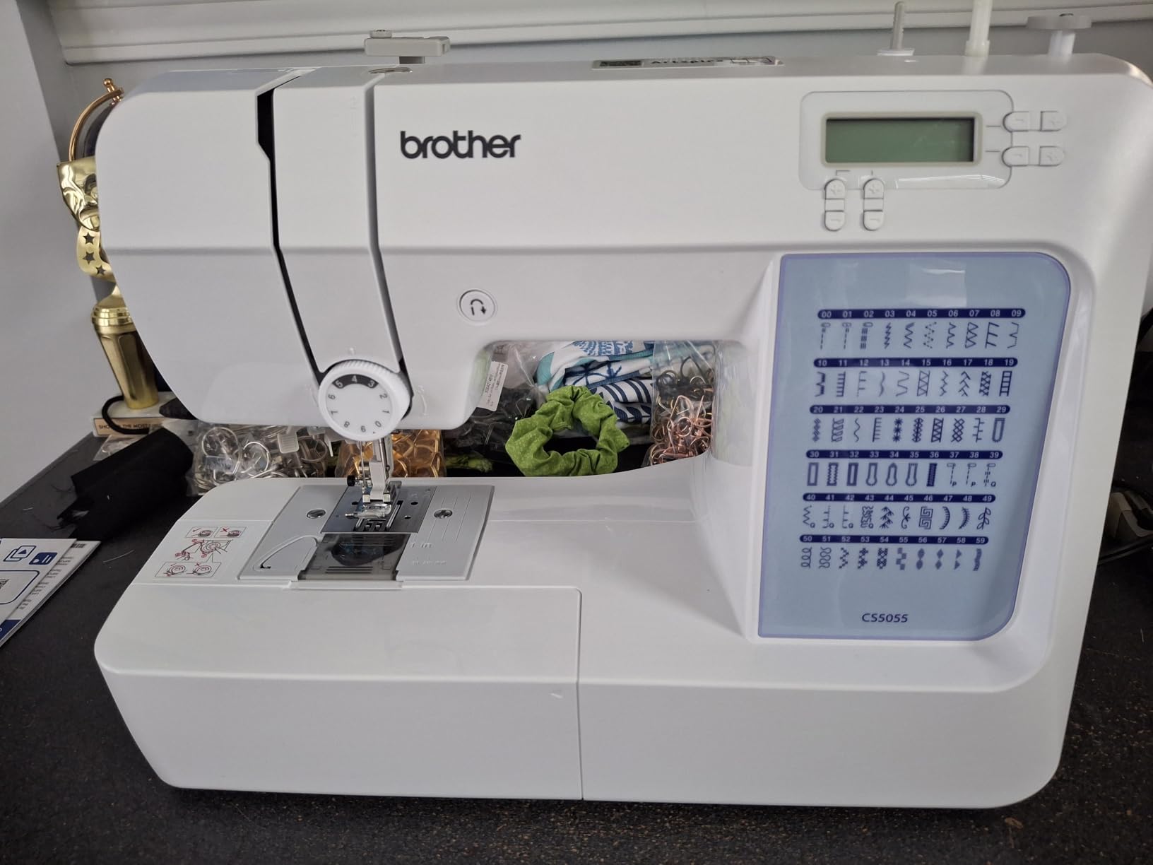 Brother CS5055 Computerized Sewing Machine with LCD Display customer photo 2