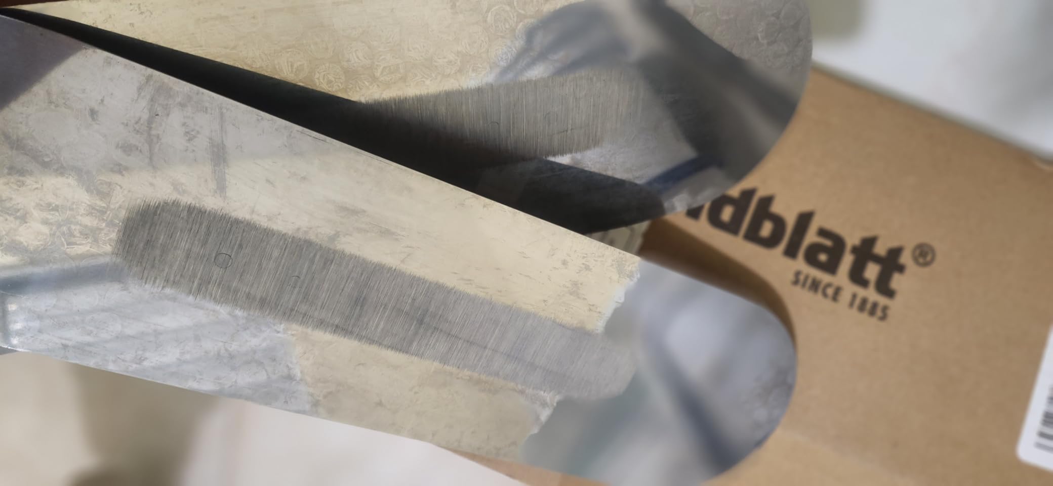 Goldblatt 2 Pieces Stainless Steel Pool Trowel for Concrete Finishing | Stainless Steel, Cement Trowel, Concrete Trowel, Round End Flat Blade, 16 & 14 in, for Plaster, Stucco Finishing customer photo 2