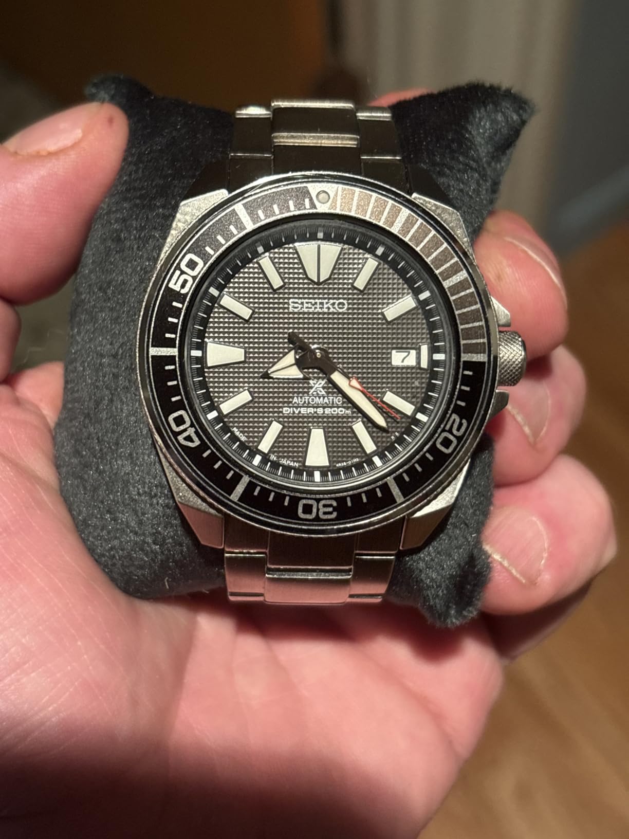 Seiko SRPF03 Automatic Dive Watch for Men - Prospex Special Edition - LumiBrite Hands, Hardlex Crystal - Water Resistant 200M customer photo 1