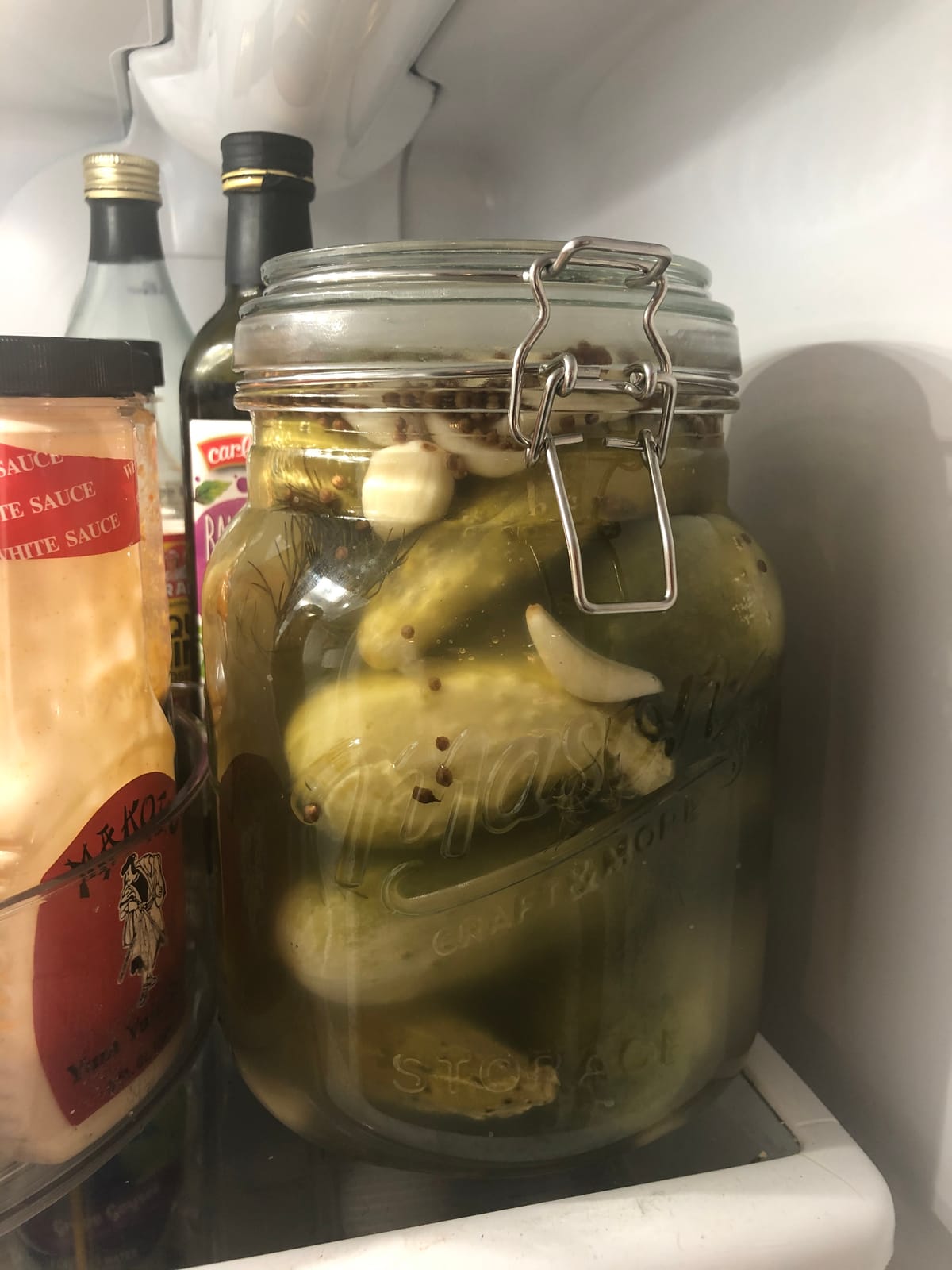 HomeBuddy Fermentation Crock (1 Gallon) with Weights, Acacia Wood Pounder and Recipie Book - Sauerkraut Fermentation Kit, Onggi Kimchi Jar, Fermenting Crock for Pickling or Sourdough customer photo 1