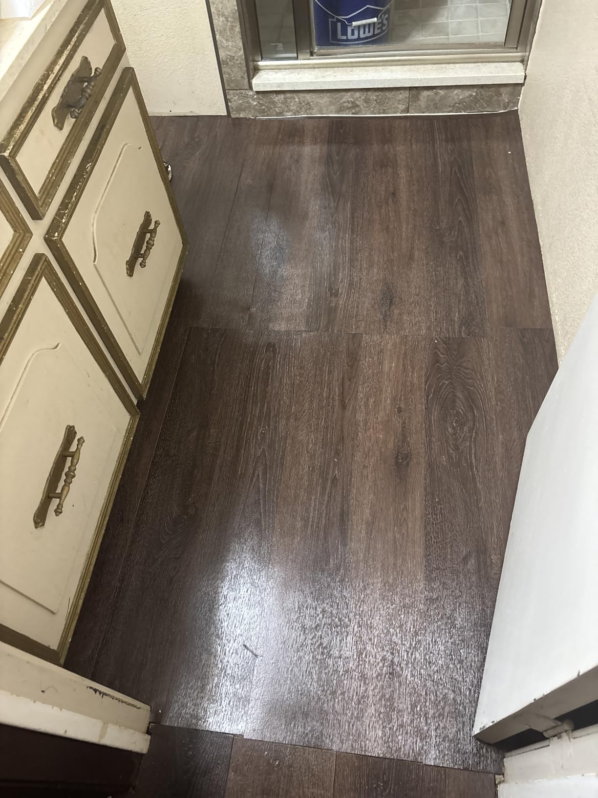 Art3d 36-Pack Wood Texture Peel and Stick Vinyl Flooring Tiles, Deep Gray | 18 & 54 sq.ft Options, Rigid Surface Hard Core, Waterproof, Self-Adhesive, Impact Resistant, Fit Indoor Household Spaces customer photo 2