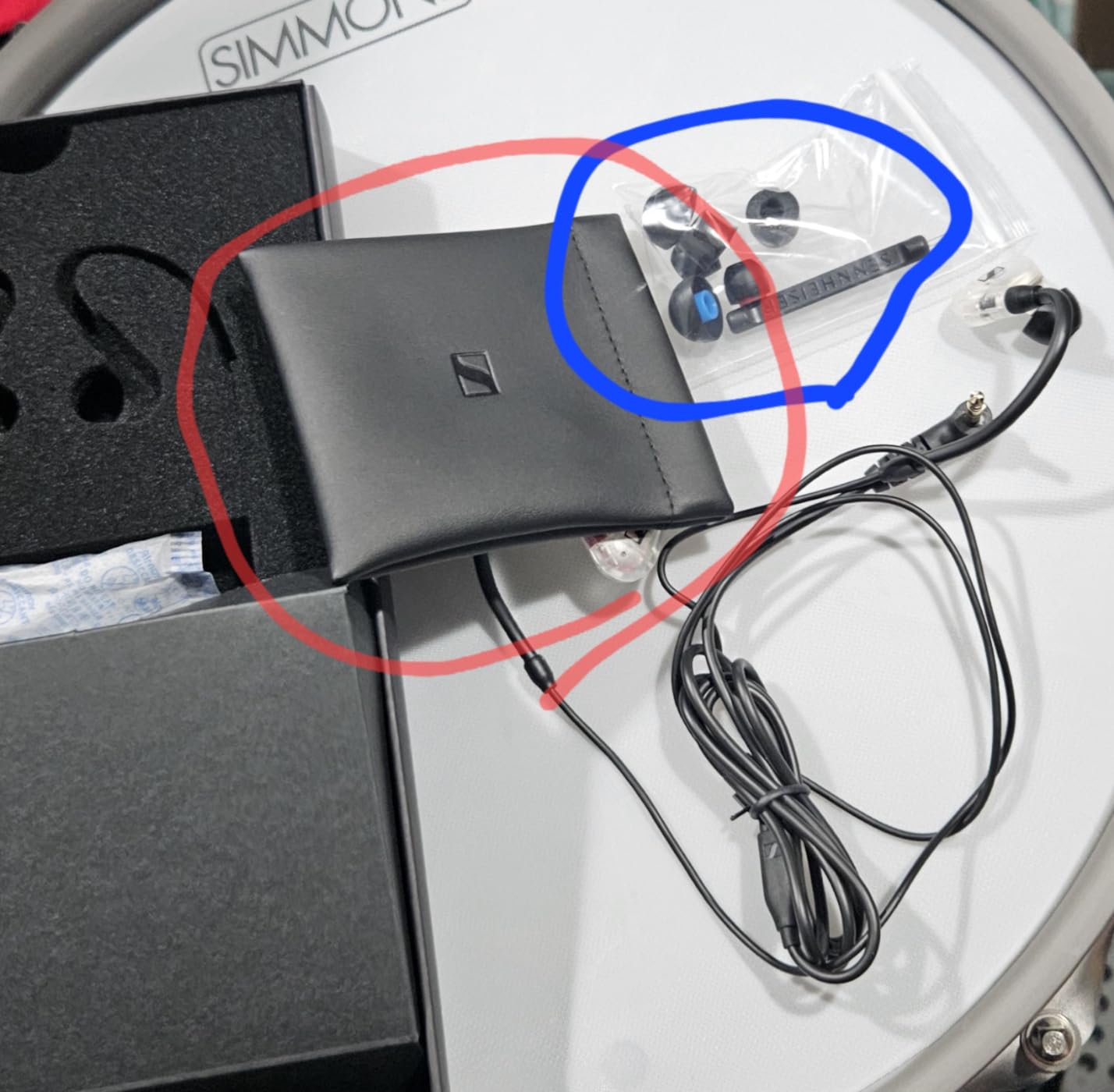 Sennheiser Professional IE 100 PRO Dynamic In-Ear Monitoring Headphones, Clear | Dynamic transducer with 3.5mm jack cable and ear adapters for monitoring, rehearsal and performance customer photo 2