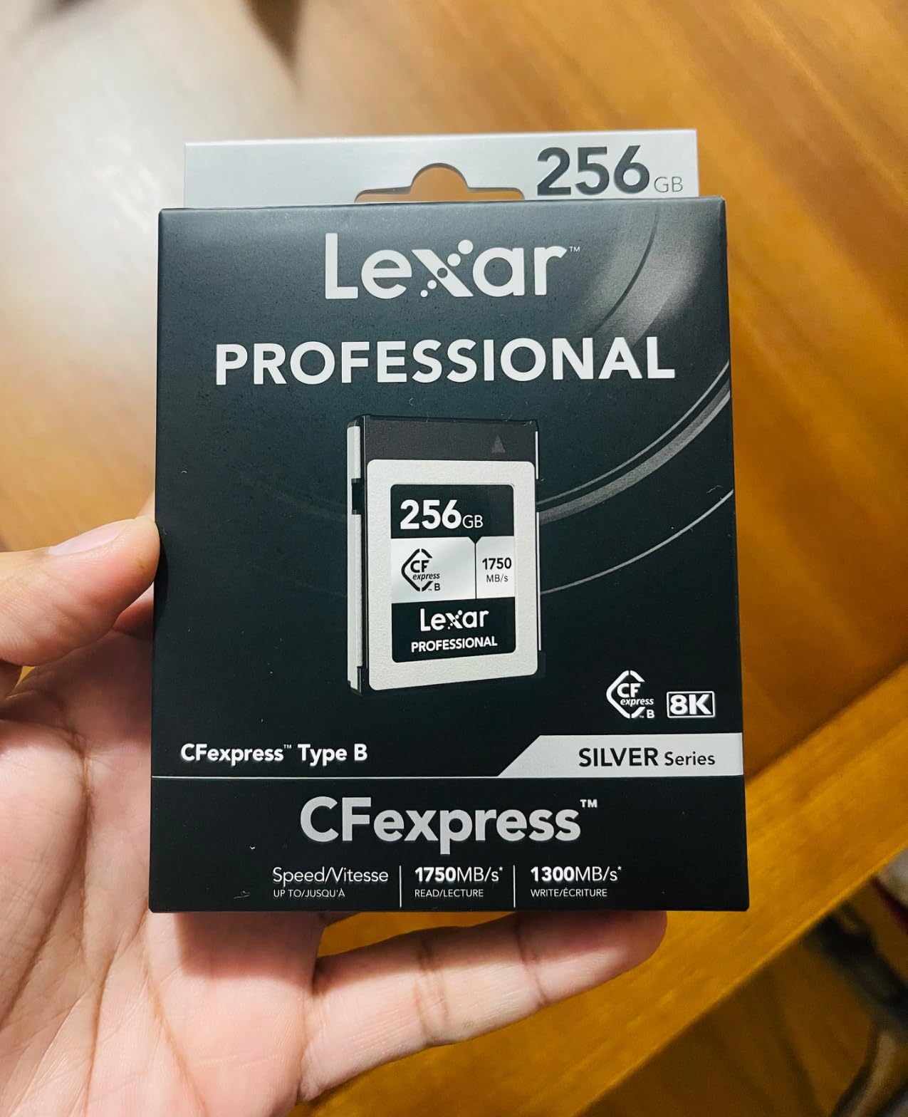 Lexar 128GB CFexpress Type B Silver 2.0 Card, 1750/1300 MB/s, 8K Video customer photo 1