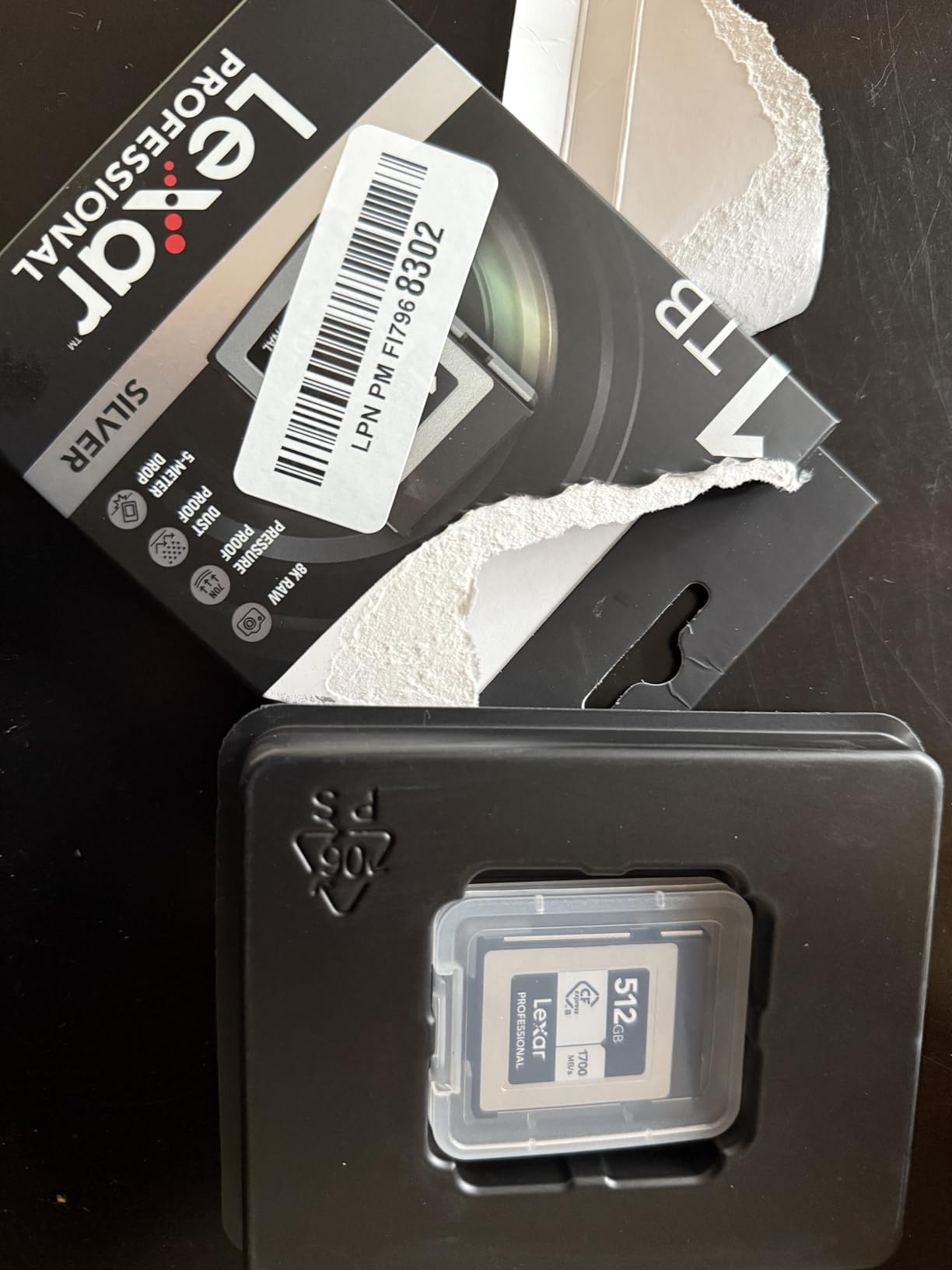 Lexar 128GB CFexpress Type B Silver 2.0 Card, 1750/1300 MB/s, 8K Video customer photo 2