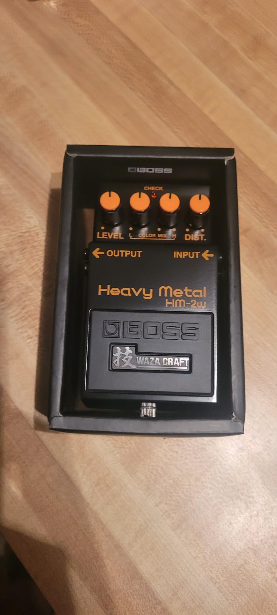 Boss HM-2W Heavy Metal Guitar Effects Pedal | Legendary Chainsaw Tone of Swedish Death Metal | Waza Craft Edition customer photo 1