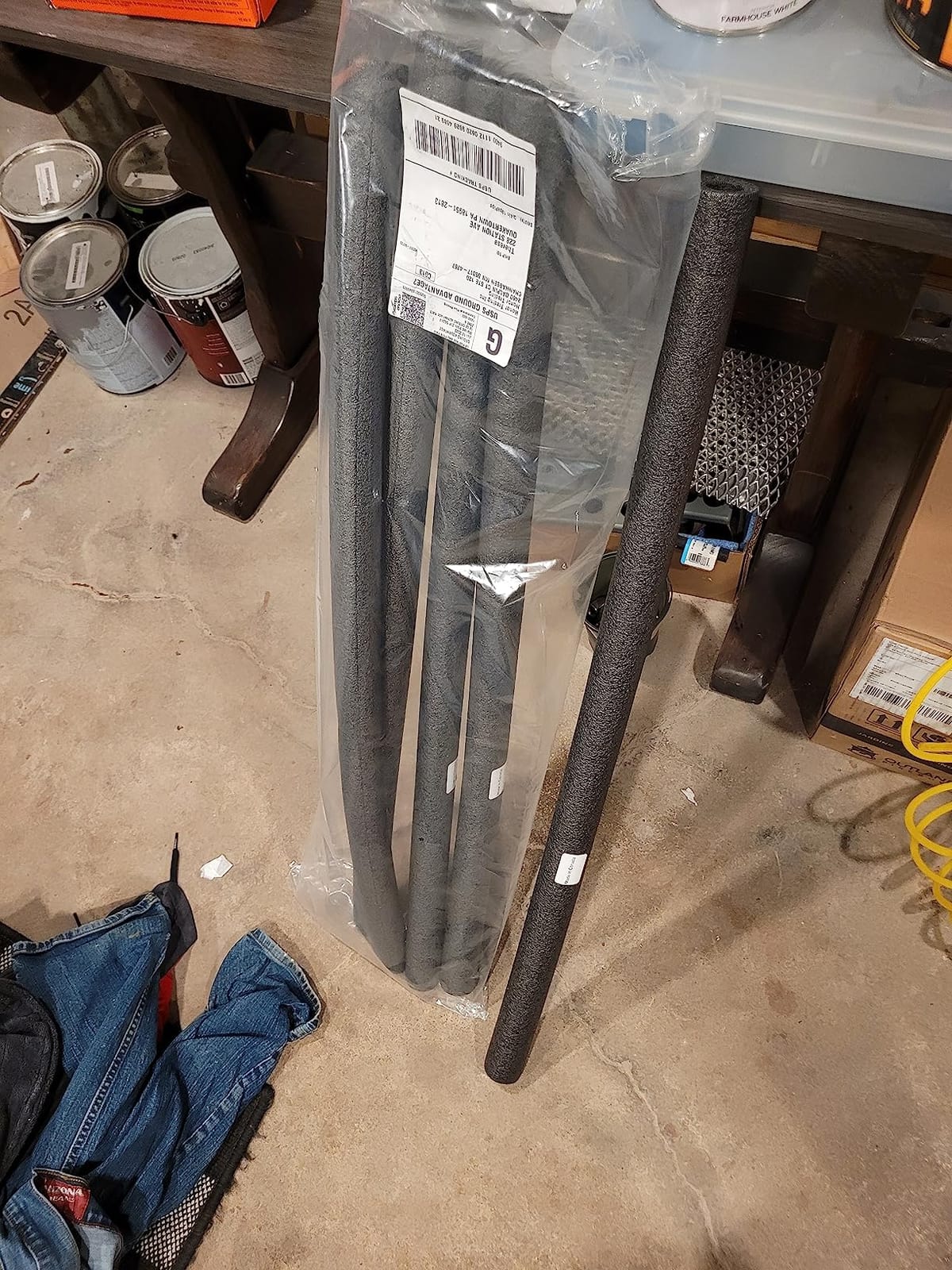 Foam King Foam Pipe Insulation Foam Tube for Pipe Covers - 12 Pack customer photo 2
