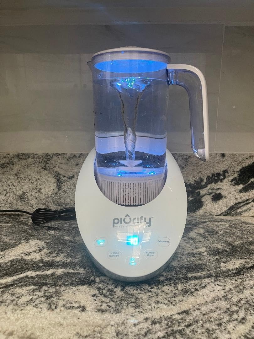 PIURIFY 3 in 1 Hydrogen Water Machine | BPA-Free Tritan | 50 OZ | Hydrogen Water Generator + Vortex Structured Water + Calcium Sulfite Filter customer photo 1