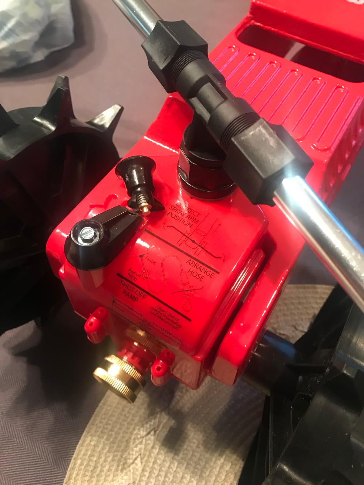 Melnor 65193AMZ Traveling Sprinkler with QuickConnects customer photo 1