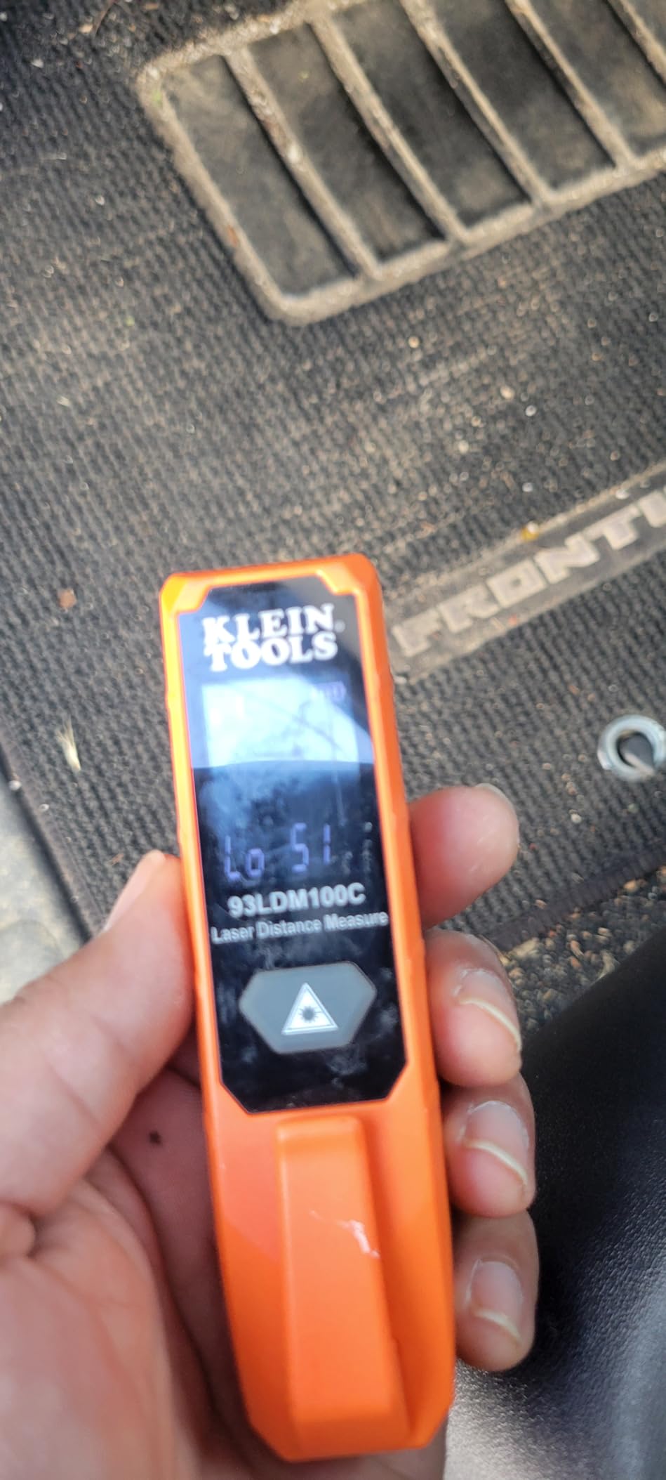 Klein Tools Laser Distance Measure, Measures in Feet, Inches, Meters customer photo 1