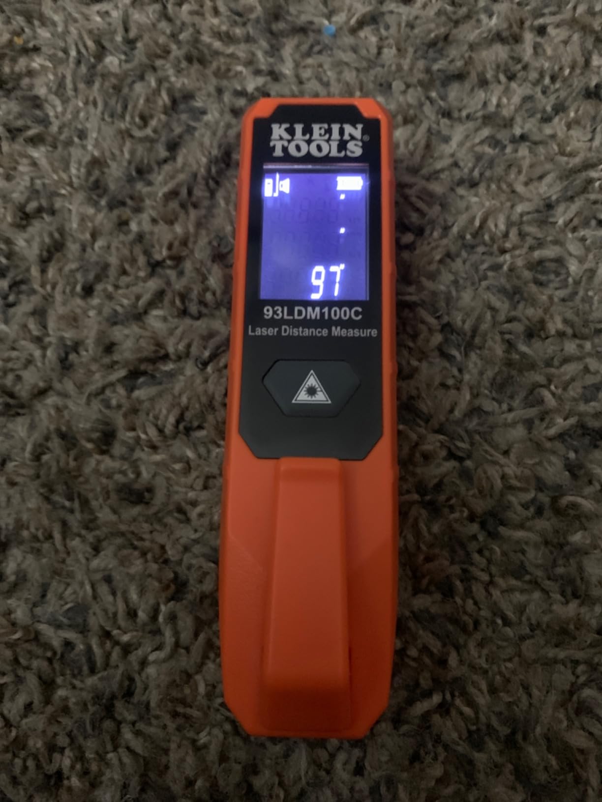 Klein Tools Laser Distance Measure, Measures in Feet, Inches, Meters customer photo 2