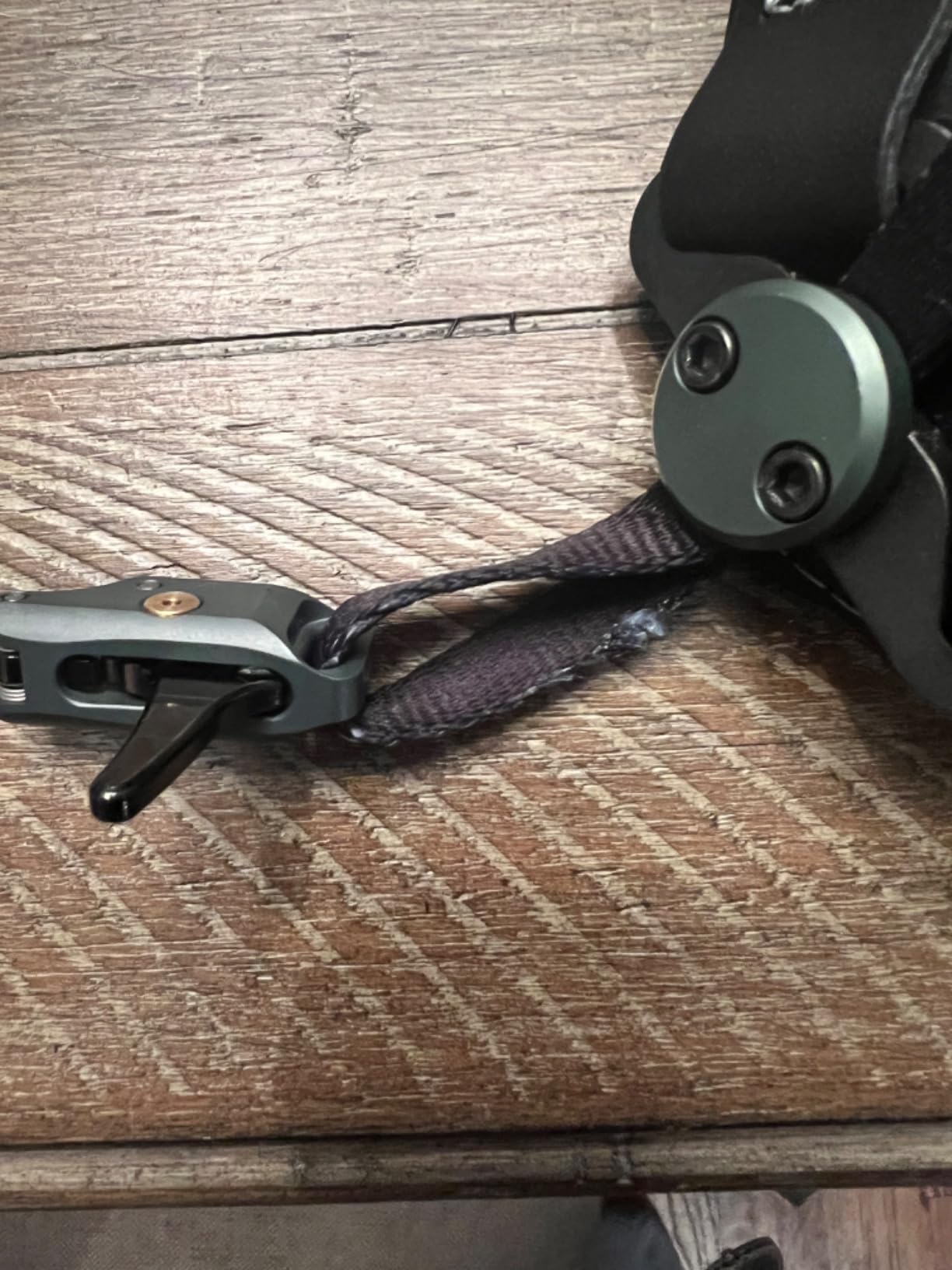 Stan SoleX Index Finger Archery Bowhunting Release - Buckle Wrist Strap Open Hook Trigger Aid customer photo 1