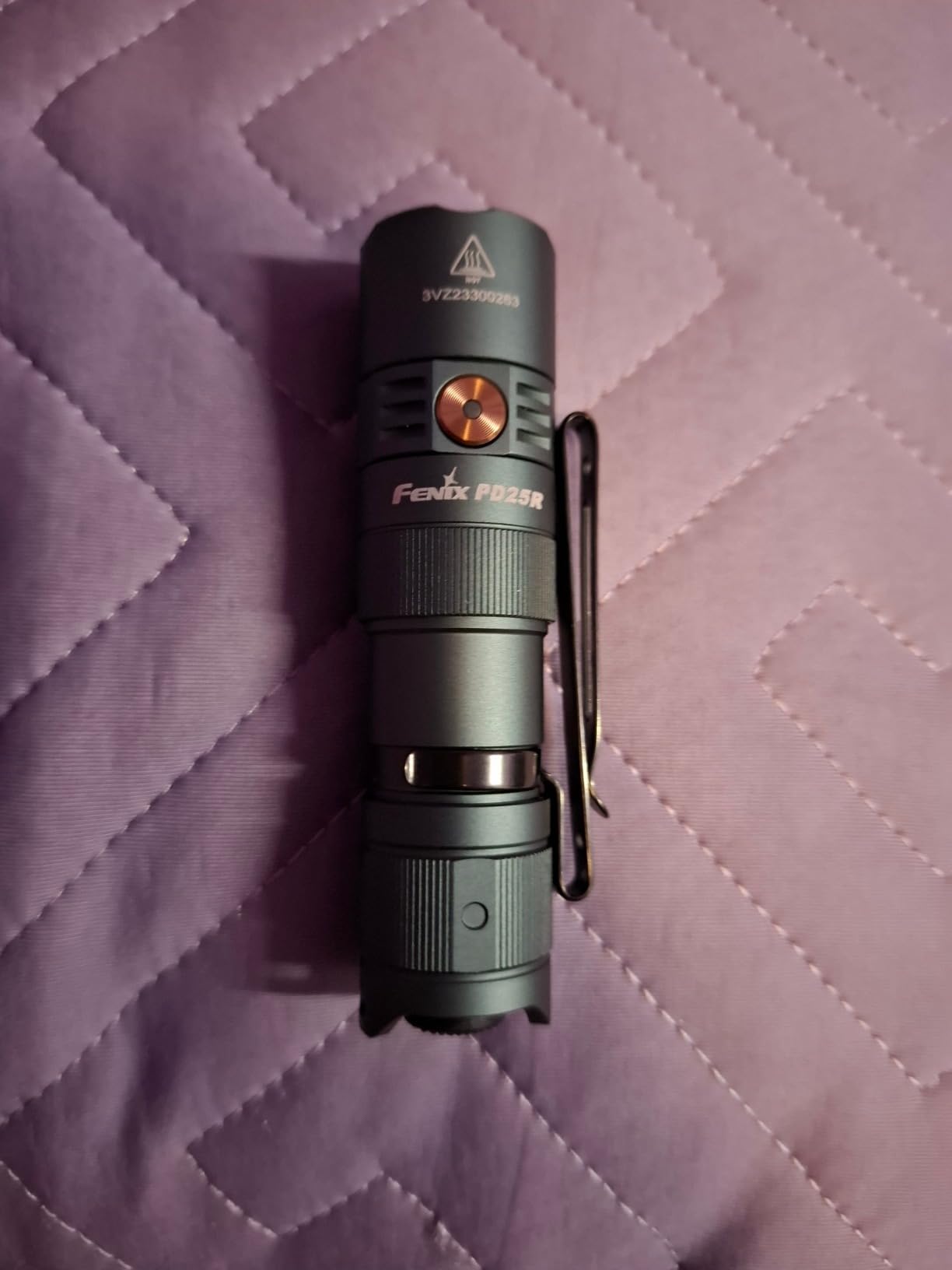 Fenix PD25R EDC Flashlight 800 Lumen USB-C Rechargeable, Dual Switch Pocket Size Lightweight with Organizer customer photo 2