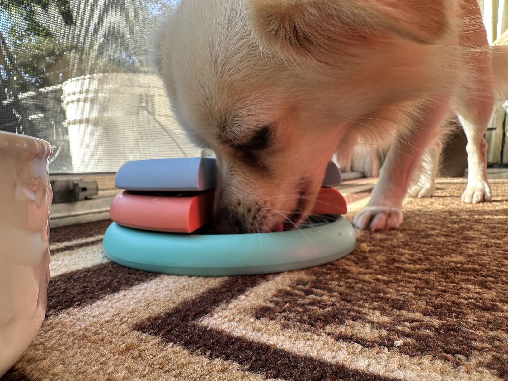 Outward Hound Nina Ottosson Lickin' Layers 3-in-1 Dog Toy Treat Puzzle, 10