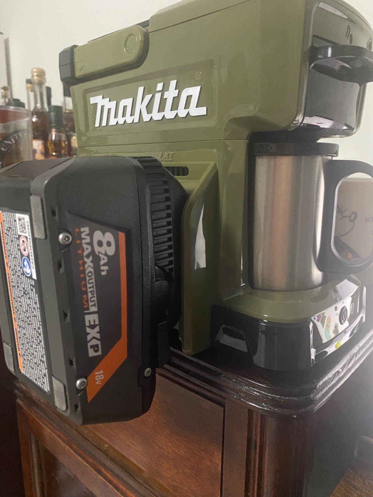 Makita ADCM501Z Outdoor Adventure 18V LXT Coffee Maker, Tool Only customer photo 2