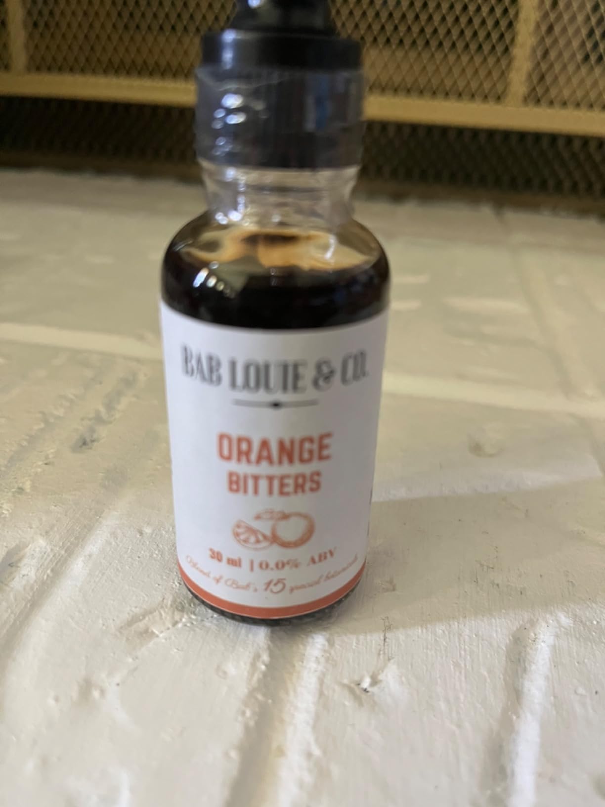 Bab Louie & Co. Orange Cocktail Bitters, Non Alcoholic Award winning Bitter (30ml/1Fl. Oz) 11 Servings, Zero-Sugar, Barrel Aged/Craft Bitters for Cocktails, Old Fashioned, Whiskey Sour, Gin customer photo 1