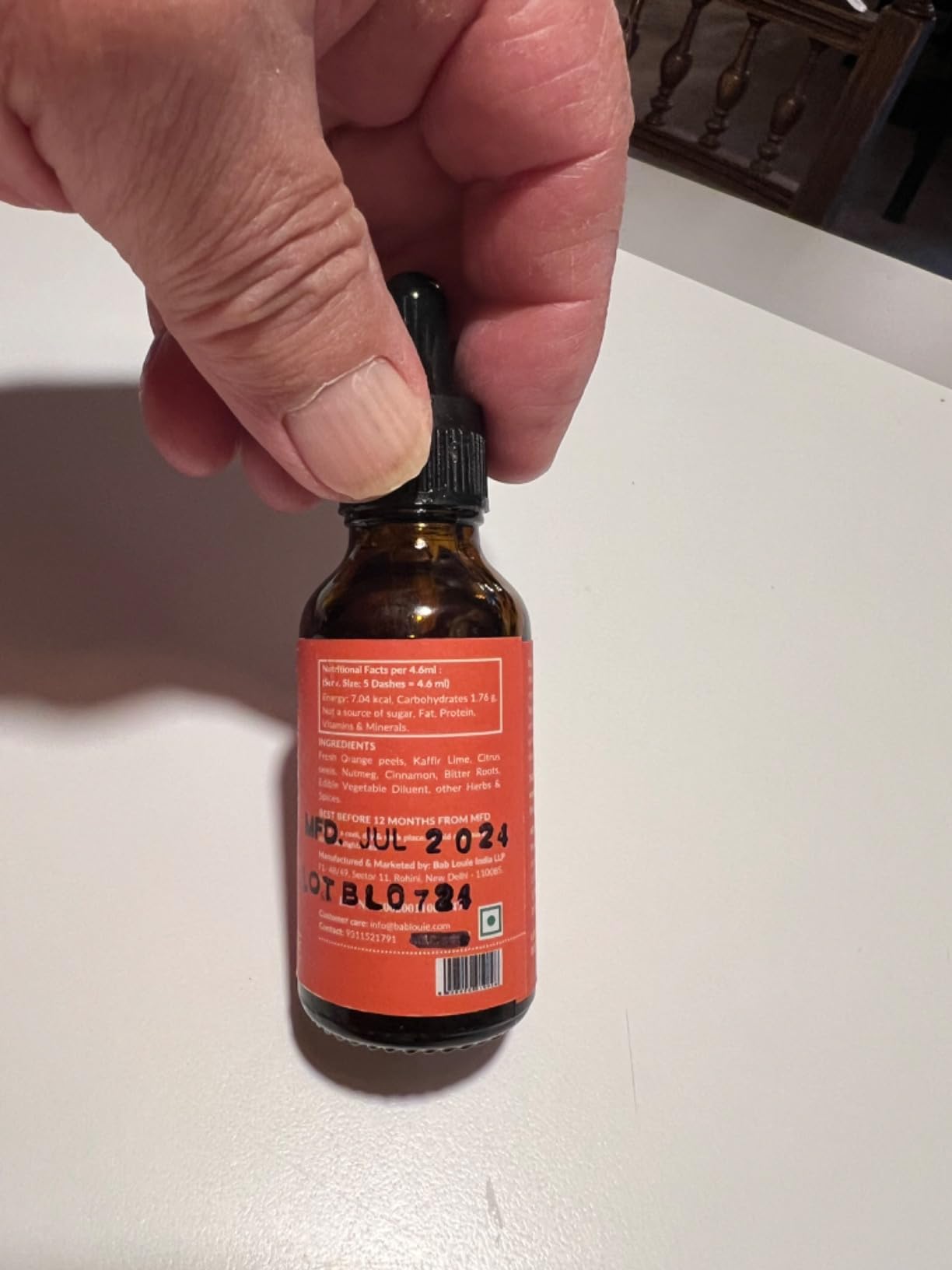 Bab Louie & Co. Orange Cocktail Bitters, Non Alcoholic Award winning Bitter (30ml/1Fl. Oz) 11 Servings, Zero-Sugar, Barrel Aged/Craft Bitters for Cocktails, Old Fashioned, Whiskey Sour, Gin customer photo 2