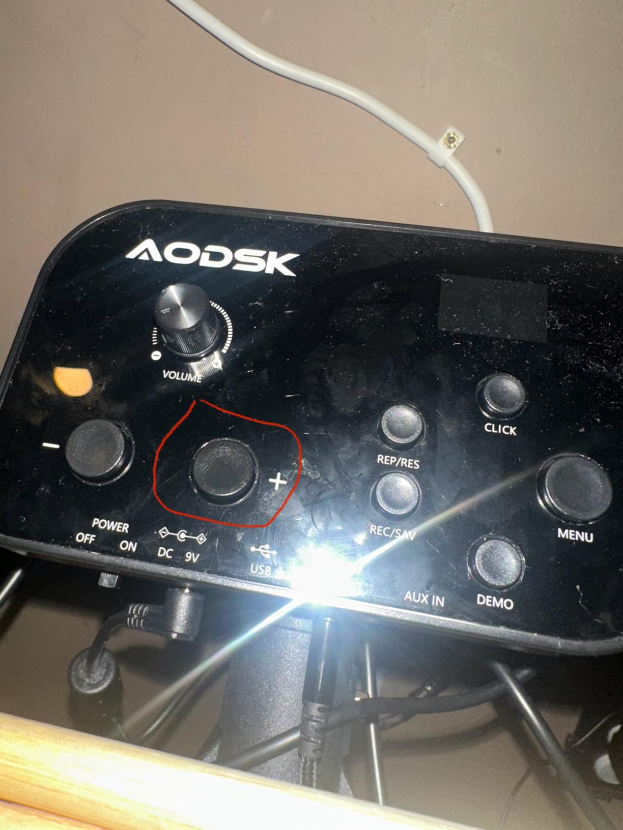 AODSK Electric Drum Set For Beginner 150 Sounds, 4 Quiet Drum Pads, 2 Pedals | 10