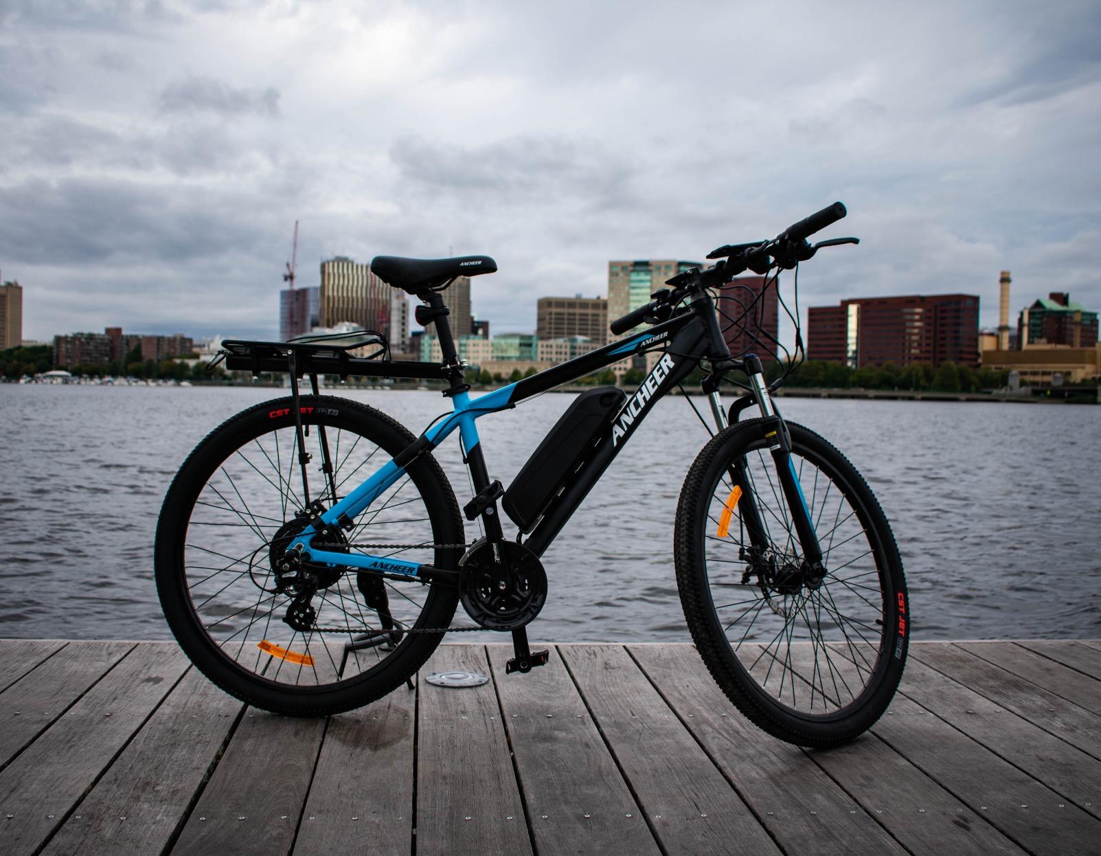 ANCHEER Electric Bike for Adults, Peak 750W Ebike, 3 Hours Fast Charge, 60 Miles Electric Bicycle with 48V/499Wh Battery, 27.5'' Mountain Bike customer photo 1
