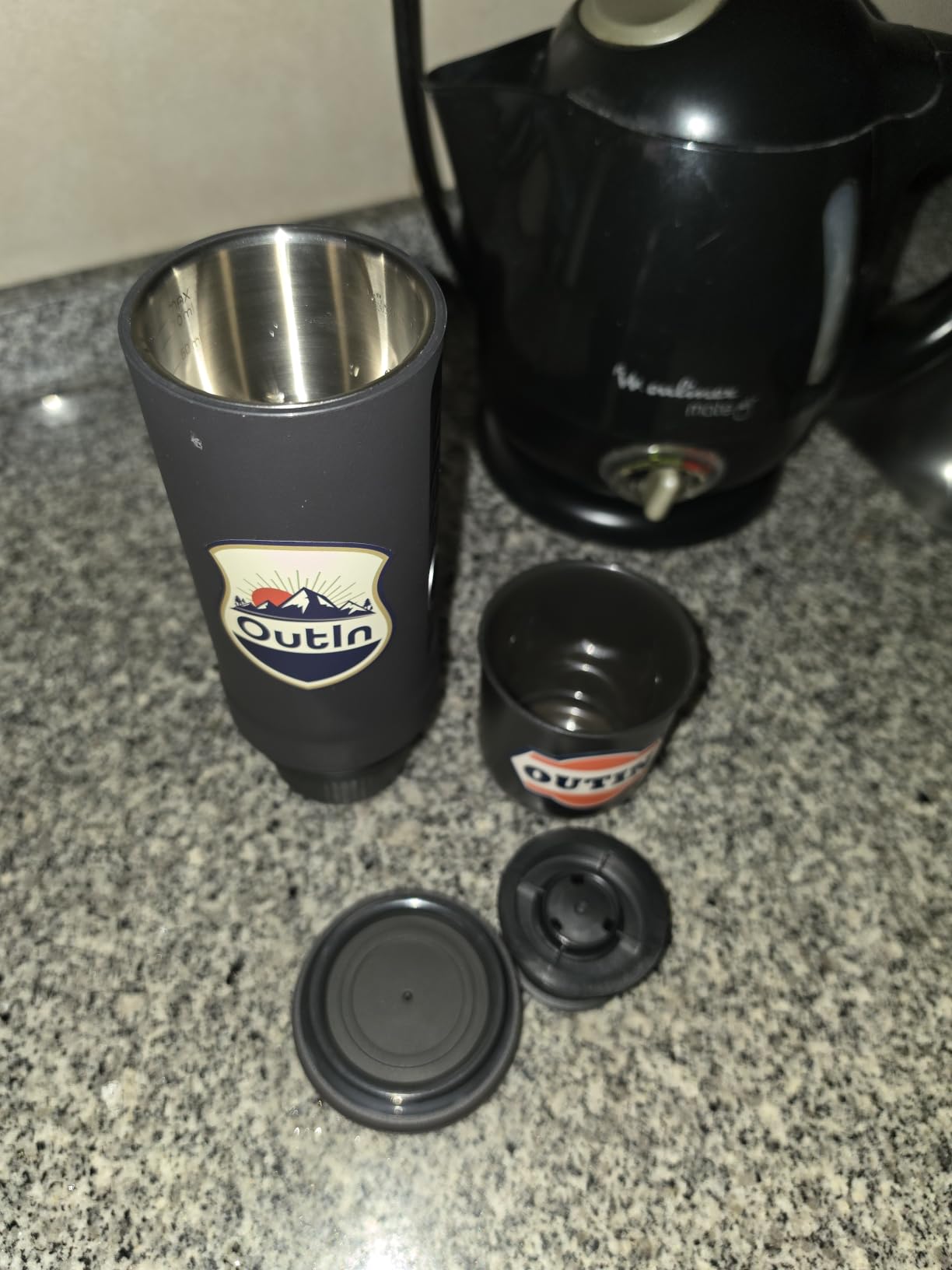 OutIn Nano Portable Electric Espresso Machine, Travel Coffee Maker customer photo 1