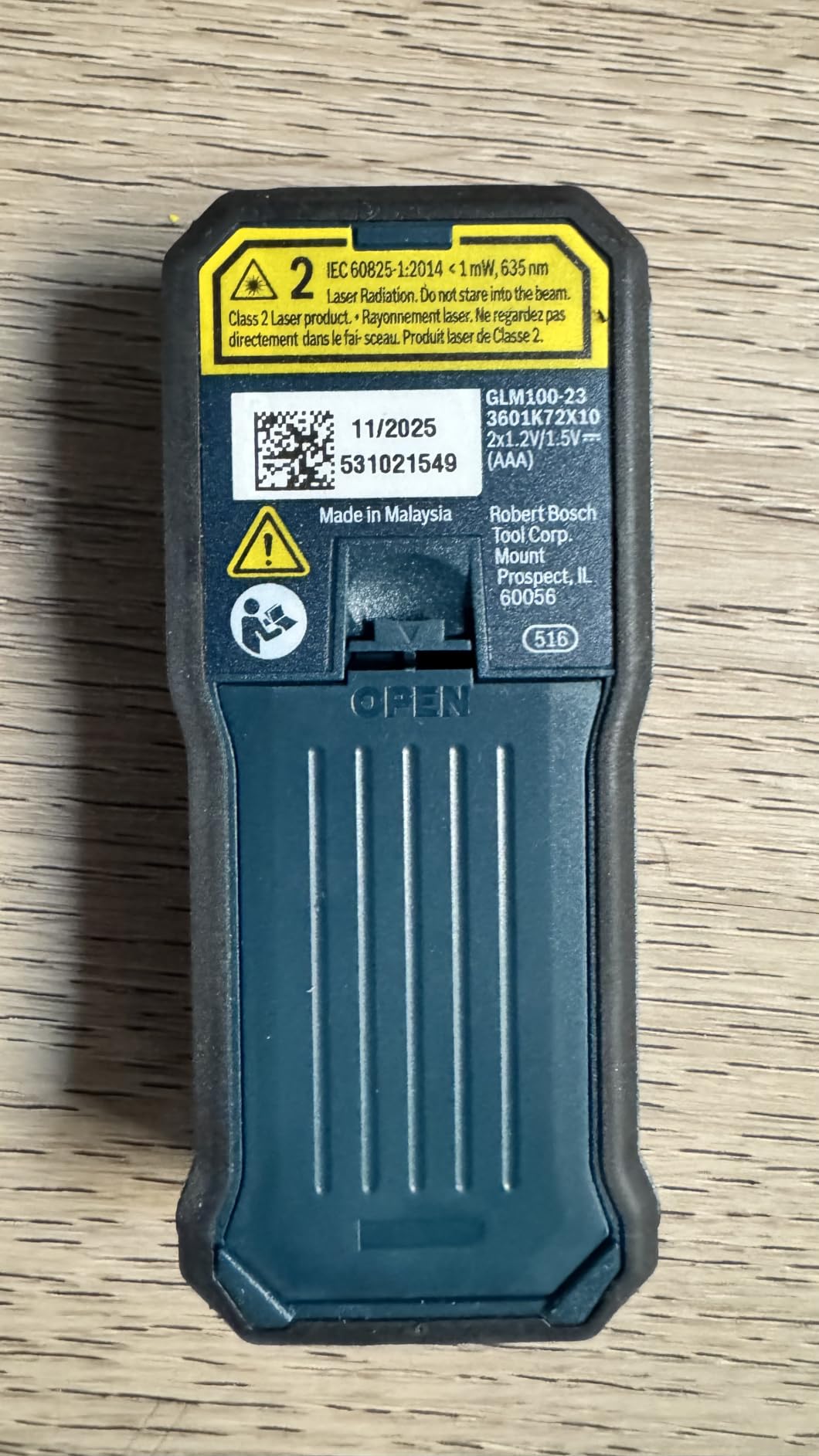 BOSCH GLM100-23 100 Ft Blaze Laser Distance Measure with Backlit Display customer photo 1