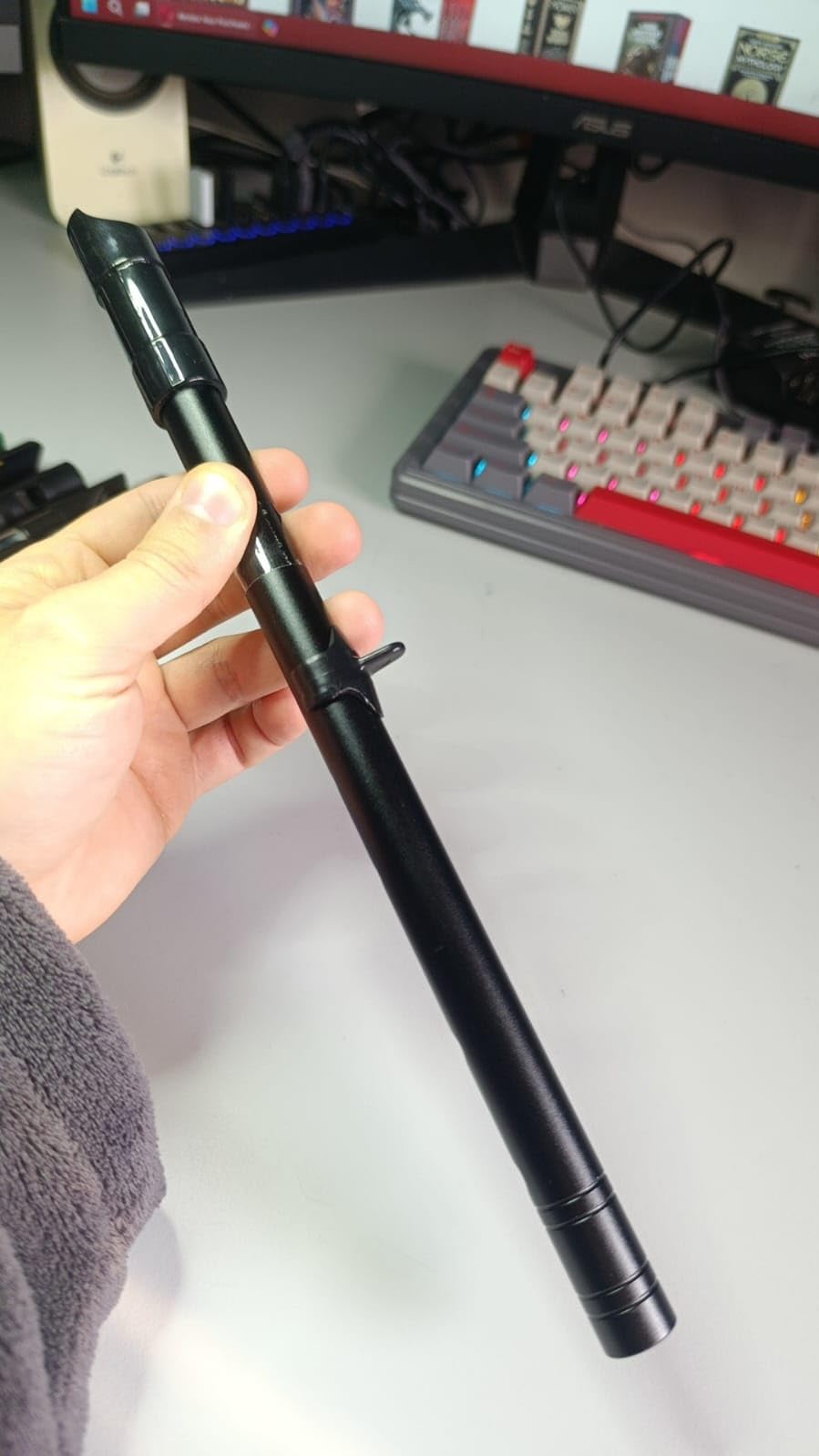 Rayzm Tin Whistle/Irish Whistle, D-Key 6-Hole Aluminum Penny Whistle for Beginners (Black) customer photo 1