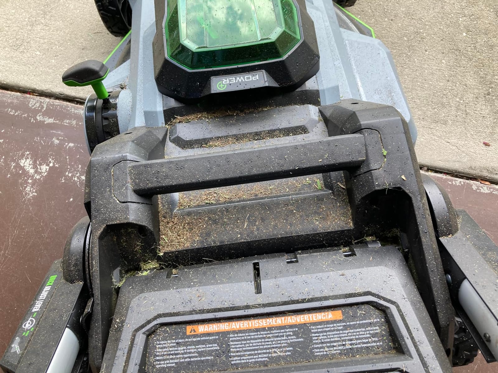 Electric Lawn Mower, Self-Propelled Cordless with Touch Drive, Includes (2) 56V 4.0Ah Batteries and Rapid Charger - LM2122SP-2 customer photo 2