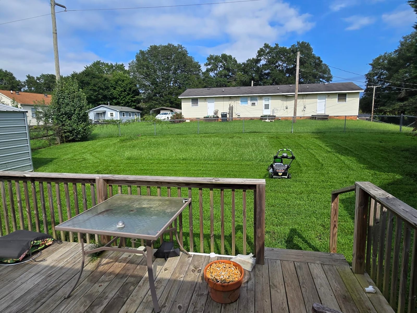 Electric Lawn Mower, Self-Propelled Cordless with 22