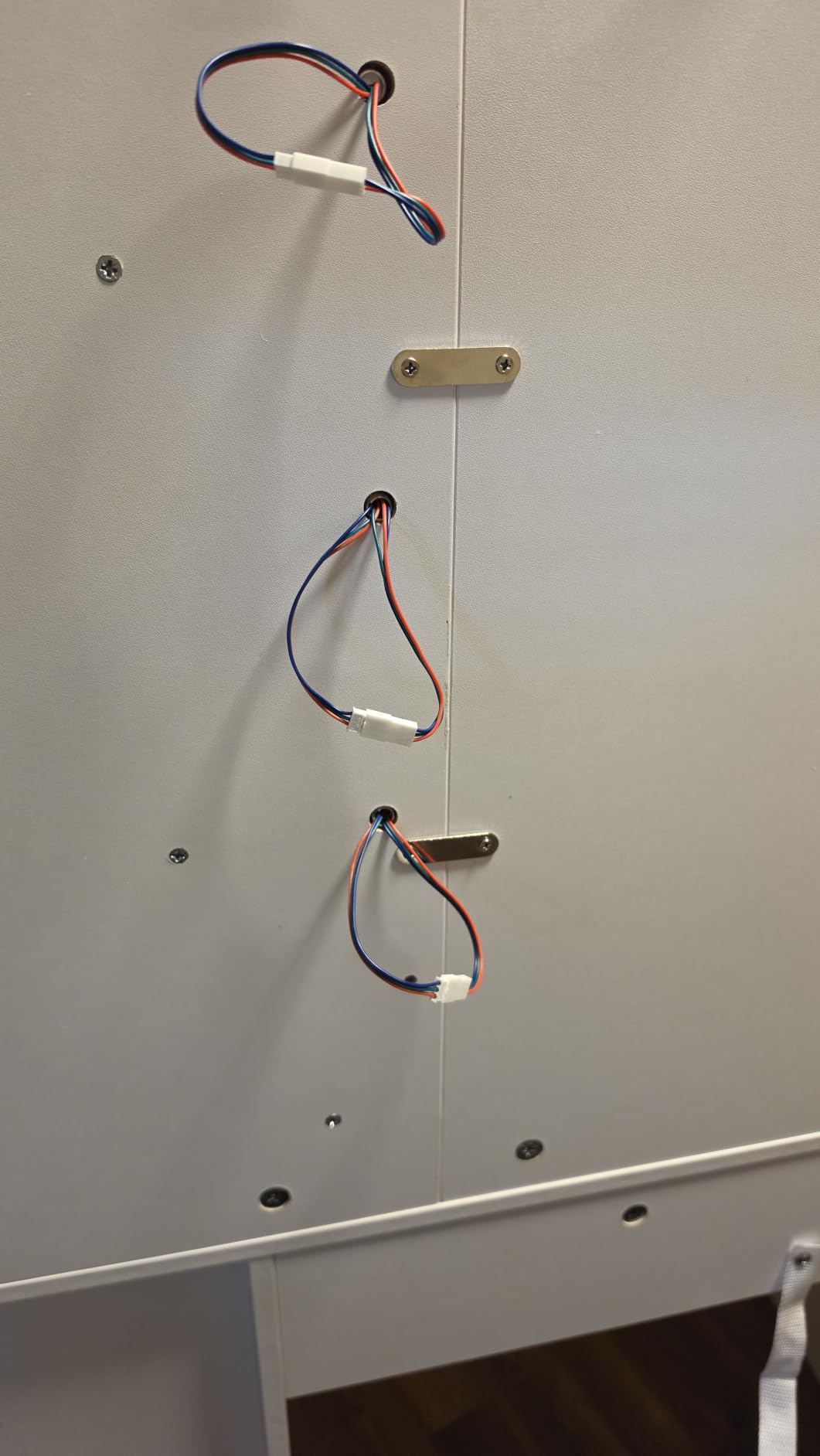 Quimoo Vanity Desk with Mirror & Lights, Makeup Vanity with 5 Drawers & Storage Shelves, White Vanity Table, 3 Color Modes & Adjustable Brightness, Dressing Table, Bedroom customer photo 2