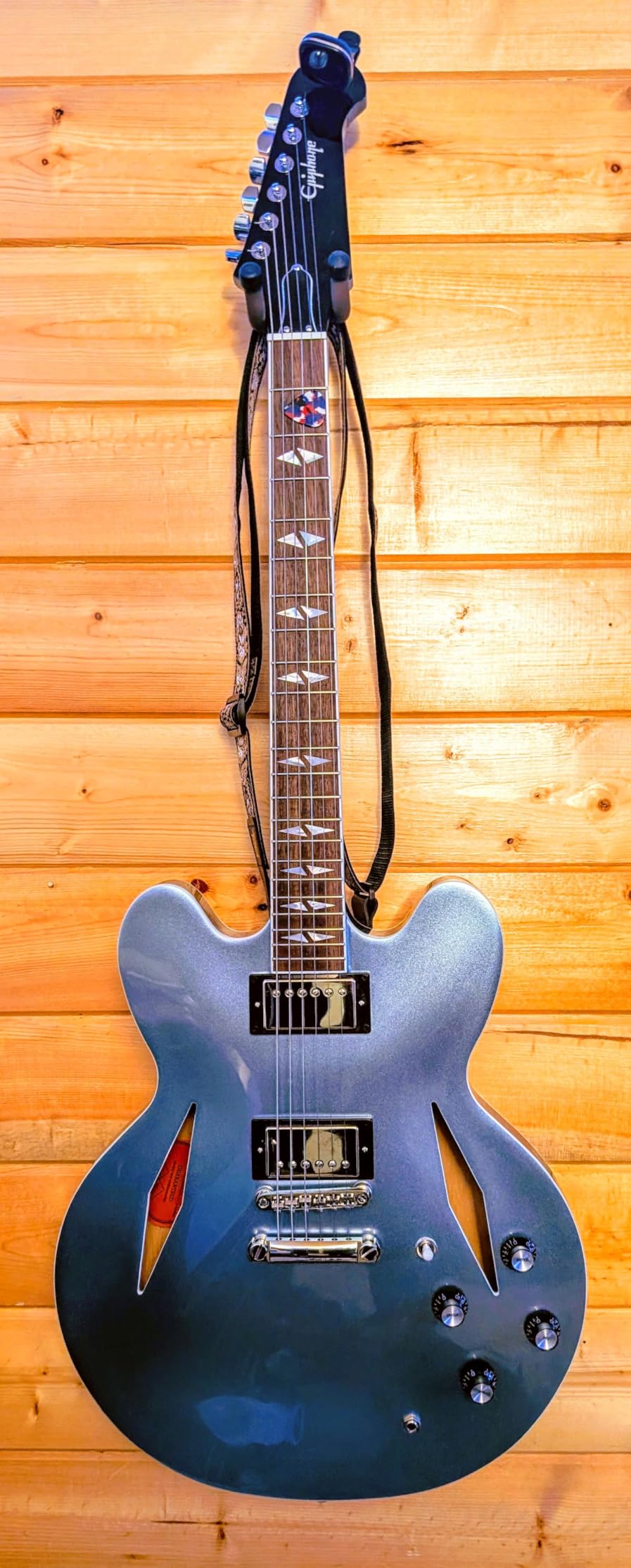 Epiphone Dave Grohl DG-335 Pelham Blue with Case customer photo 1