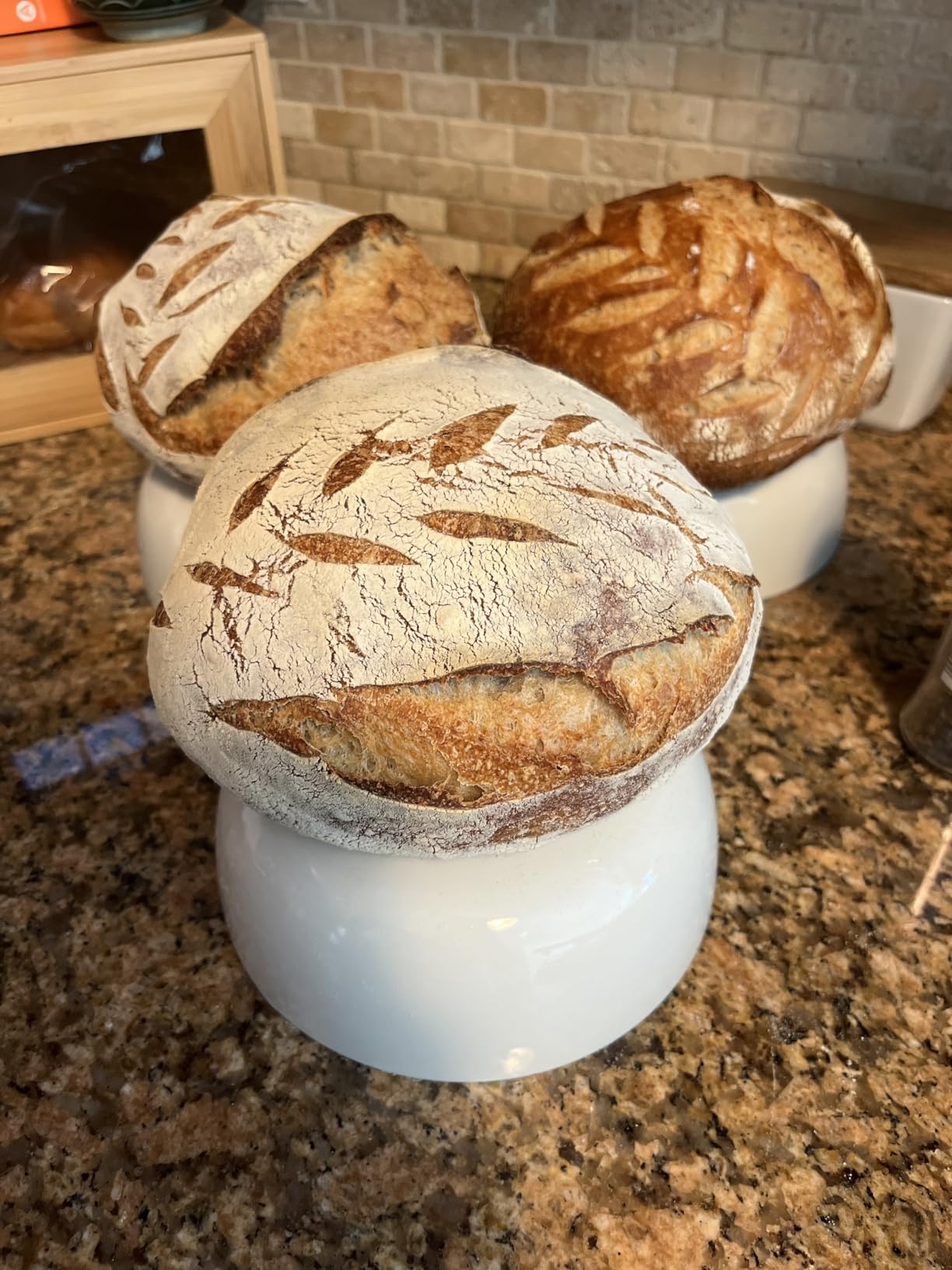 Dimpola Banneton Bread Proofing Basket - 9 inch Banneton Basket Set of 2 Sourdough Proofing Basket Round Proofing Bowls Handmade Rattan Baskets and Liners customer photo 1