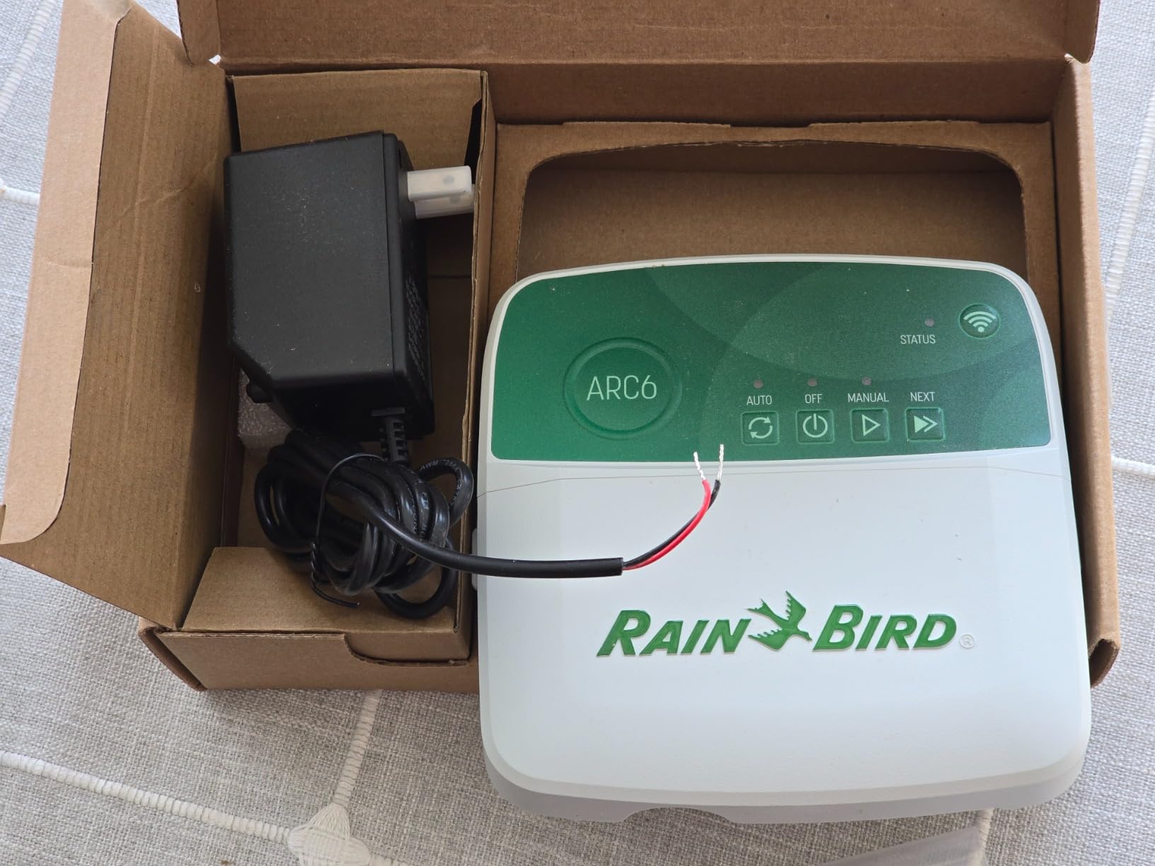 Rain Bird ARC6 Irrigation Controller, Smart WiFi, Indoor, 6-Station customer photo 1