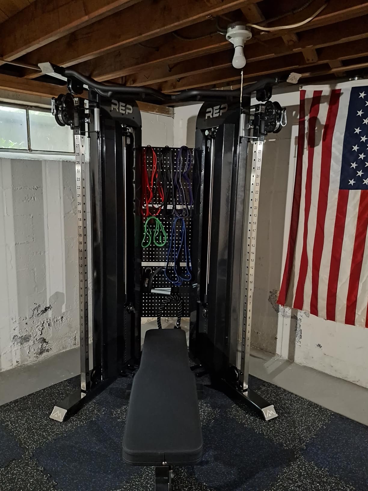 REP Fitness Arcadia Functional Trainer - All in one Functional Trainer and Cable Machine for Home and Garage Gym! - Optional Weight Stack Upgrades and Attachment Packages customer photo 2