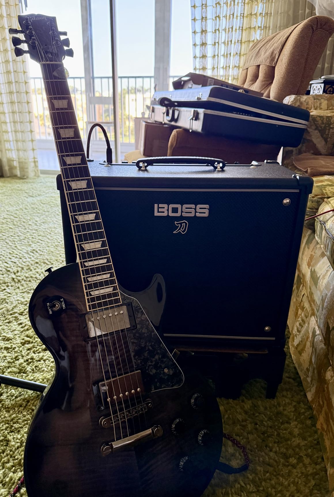 BOSS Katana-50 Gen 3 Guitar Amplifier | Compact 50-Watt Combo Amp | Custom 12-Inch Speaker | Evolved Tube Logic Sound | 12 Amp Characters | Onboard BOSS Effects | Advanced Connectivity & More customer photo 1