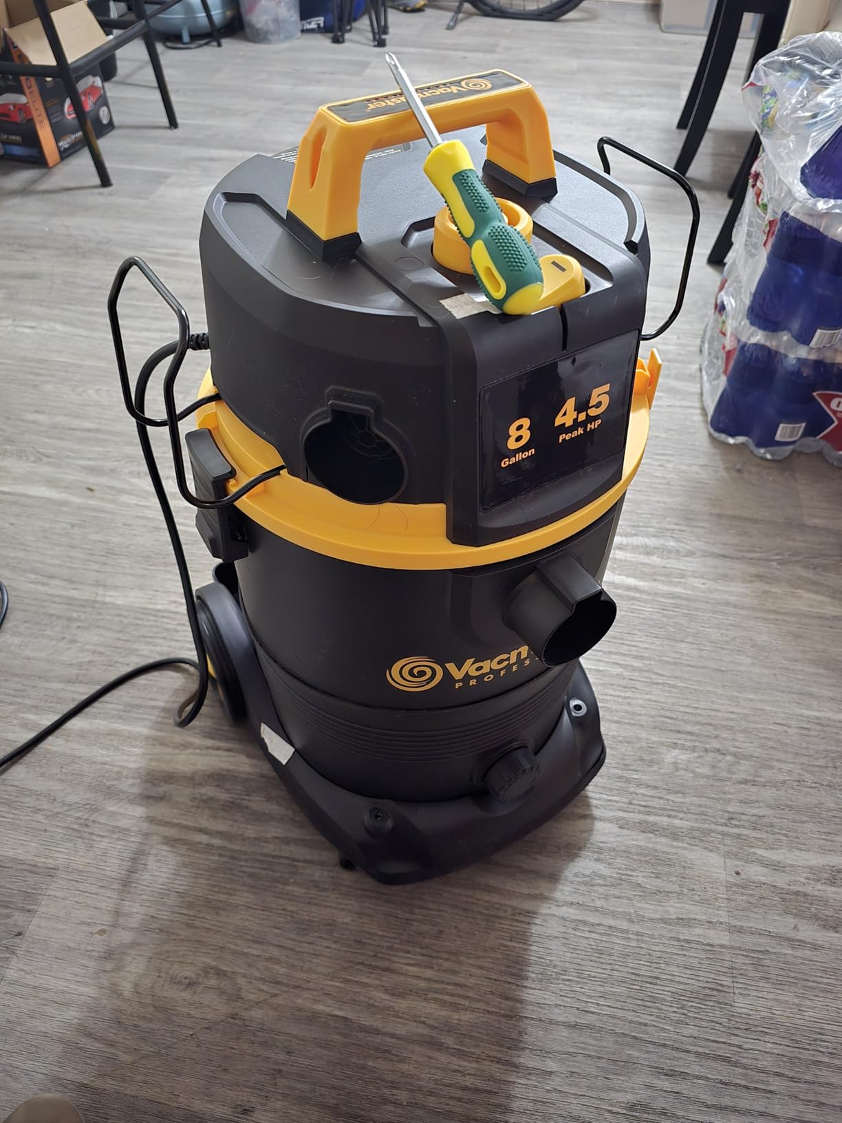 Vacmaster Professional VDK811PW 0201 8 Gal Wet/Dry Vac Self-Cleaning Filter customer photo 1